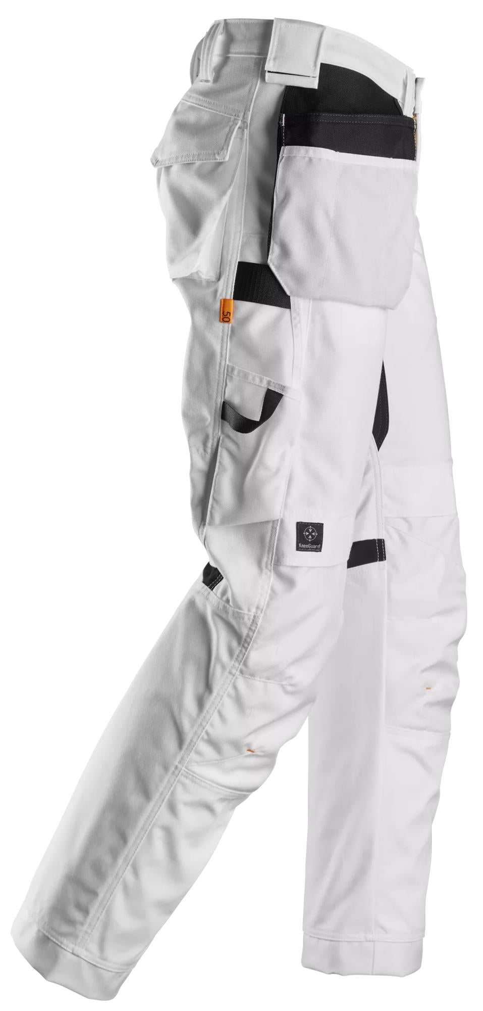 Snickers Canvas+ Stretch Work Trousers+ Holster Pockets