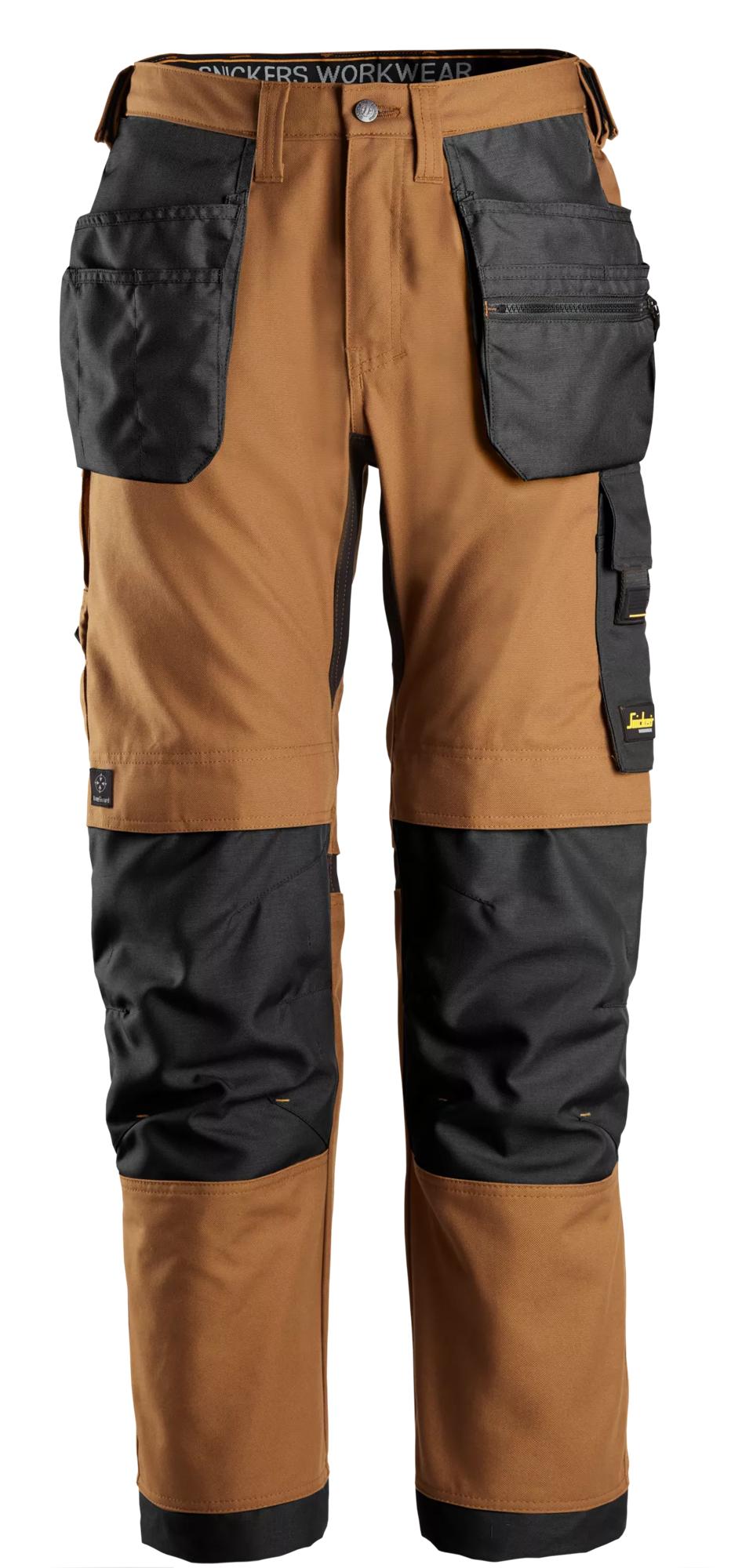 Snickers Canvas+ Stretch Work Trousers+ Holster Pockets