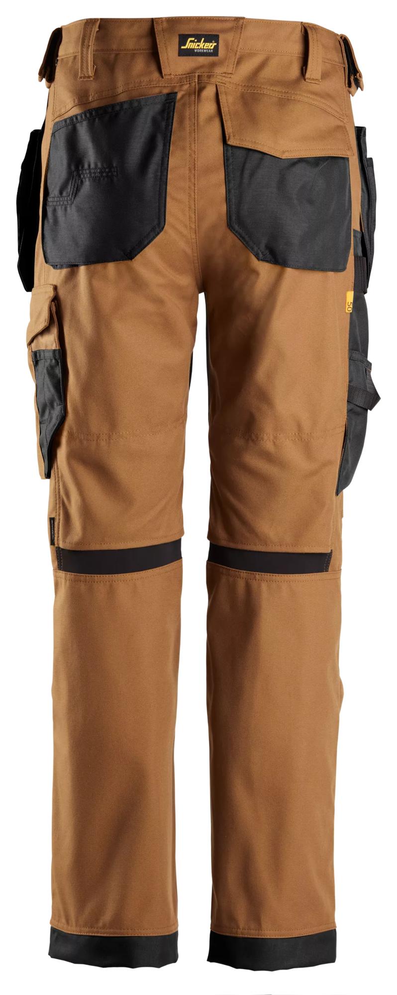 Snickers Canvas+ Stretch Work Trousers+ Holster Pockets
