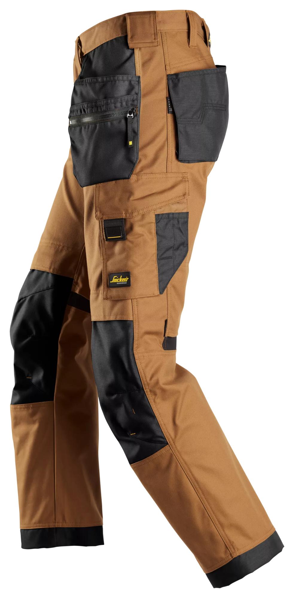 Snickers Canvas+ Stretch Work Trousers+ Holster Pockets