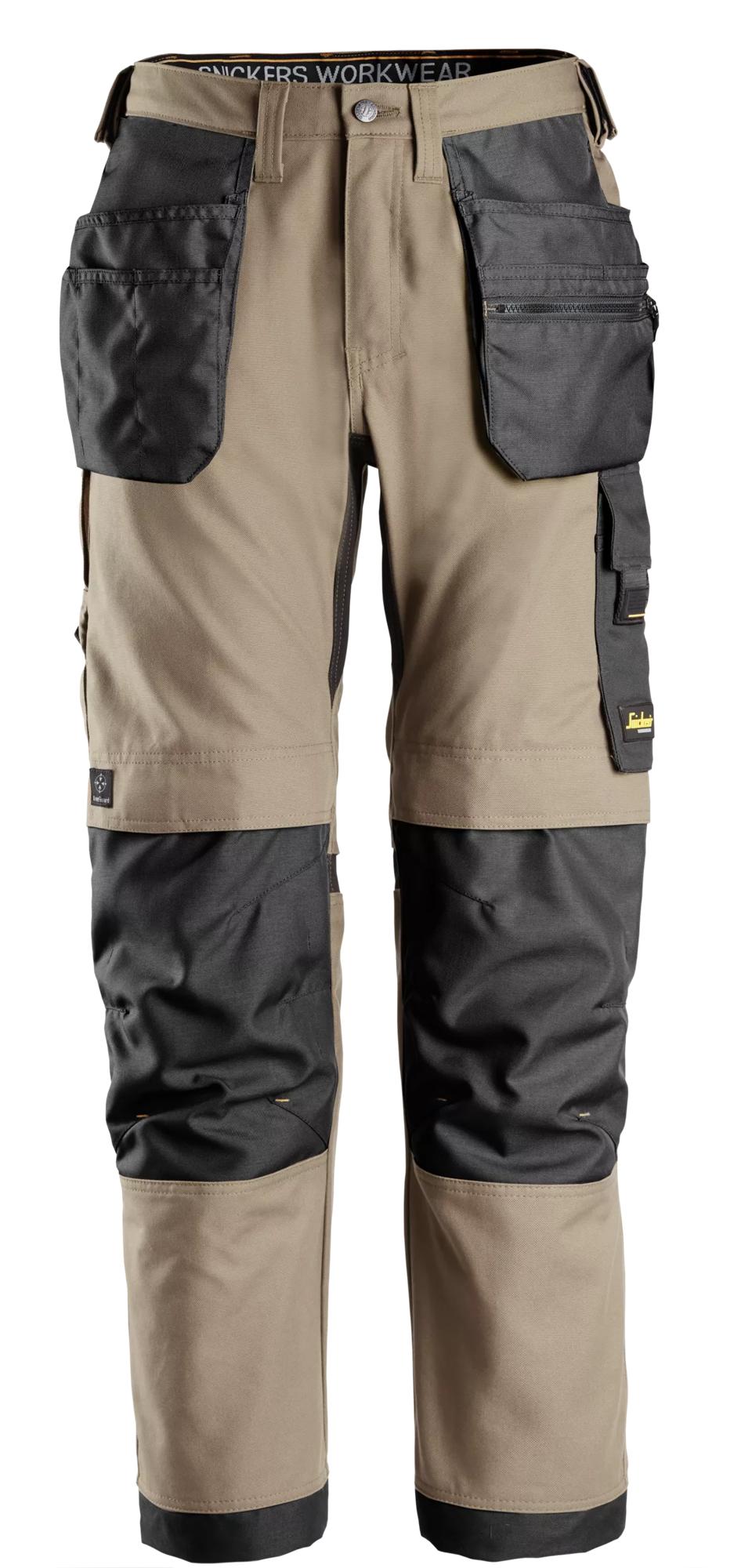 Snickers Canvas+ Stretch Work Trousers+ Holster Pockets