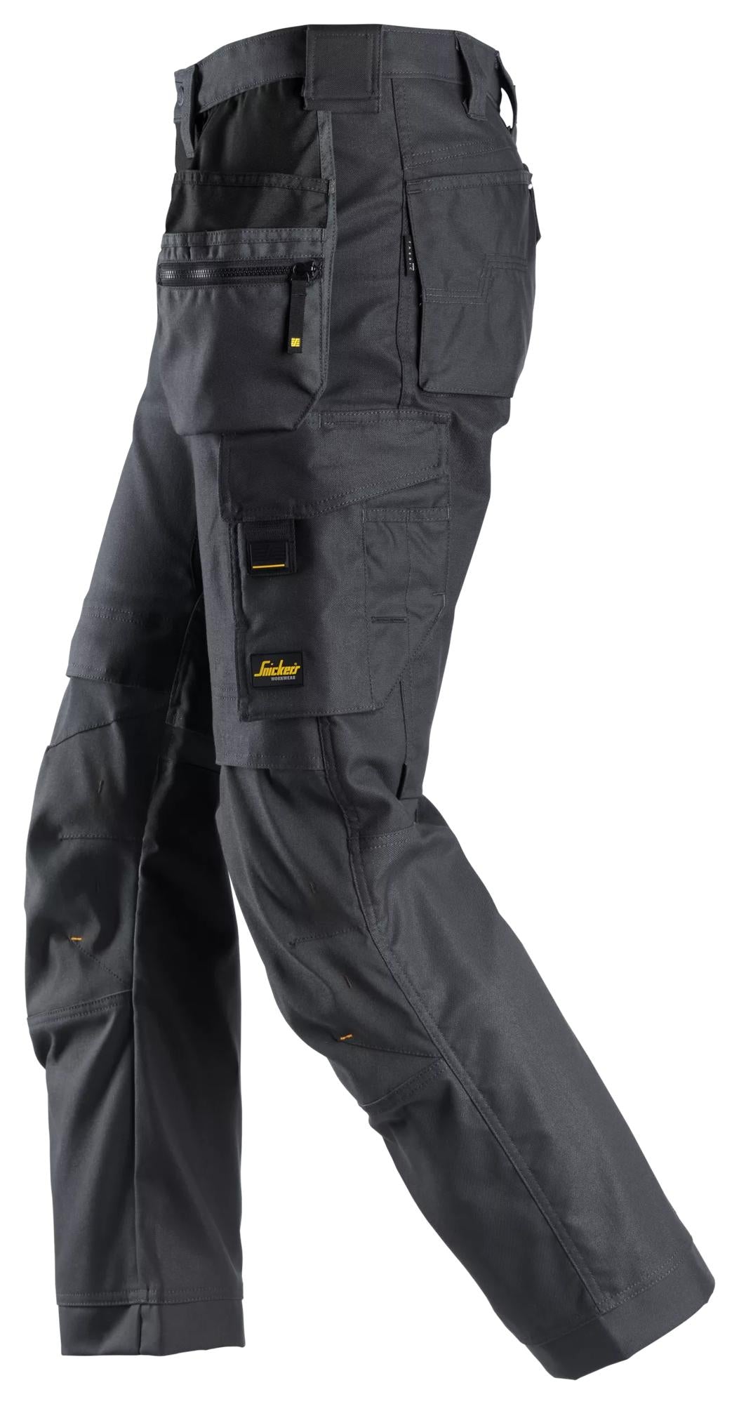 Snickers Canvas+ Stretch Work Trousers+ Holster Pockets