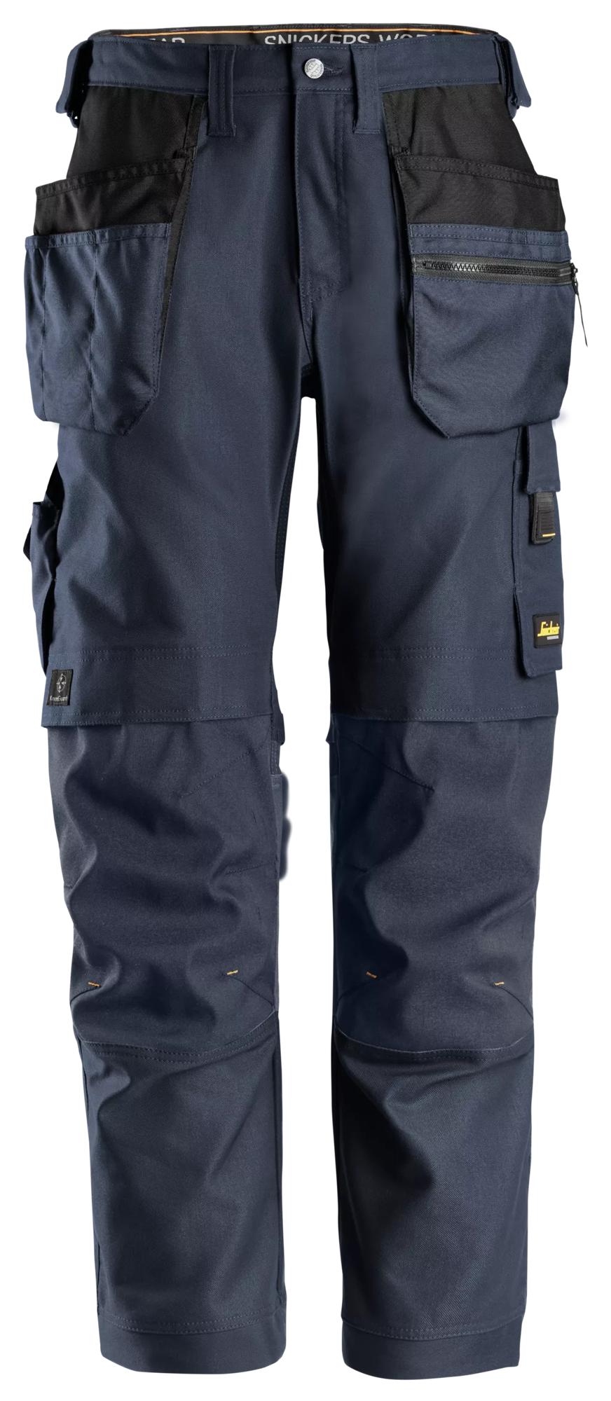 Snickers Canvas+ Stretch Work Trousers+ Holster Pockets