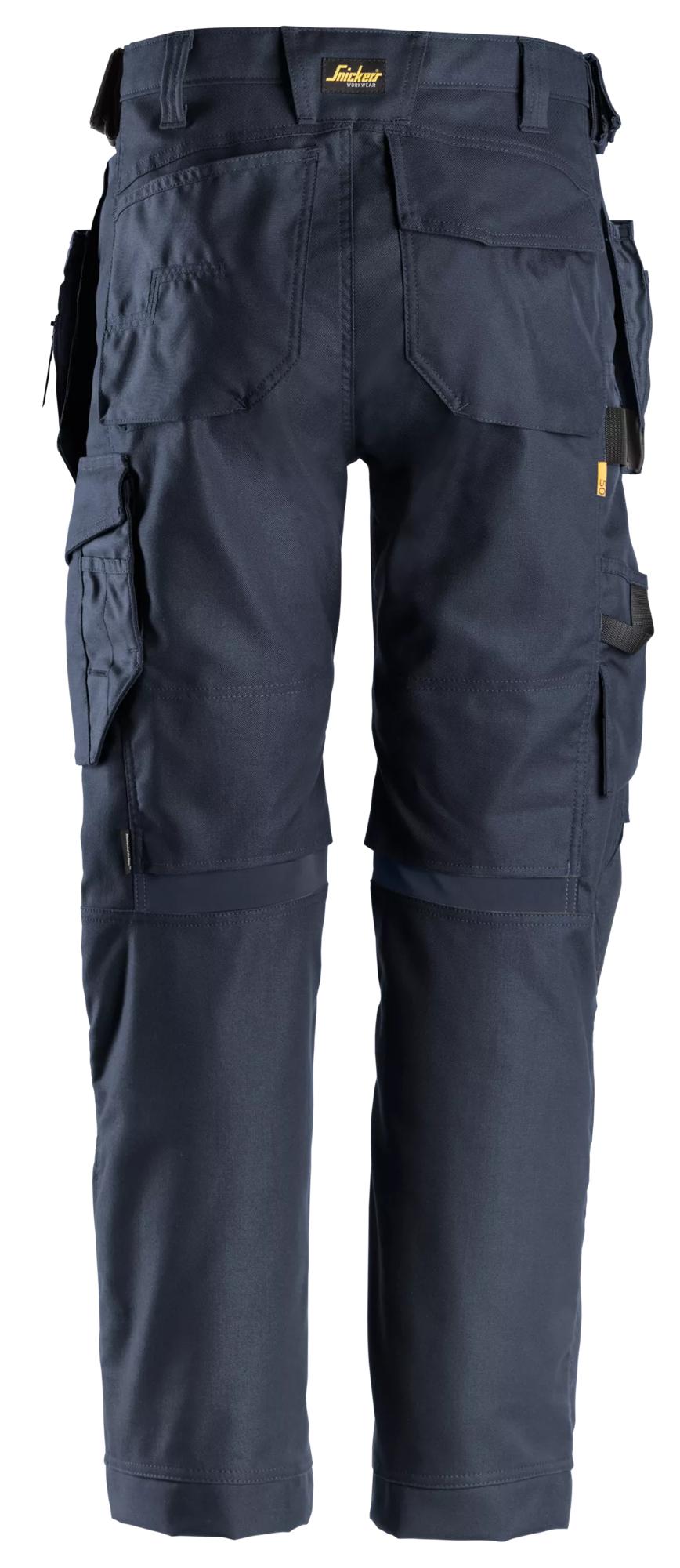 Snickers Canvas+ Stretch Work Trousers+ Holster Pockets