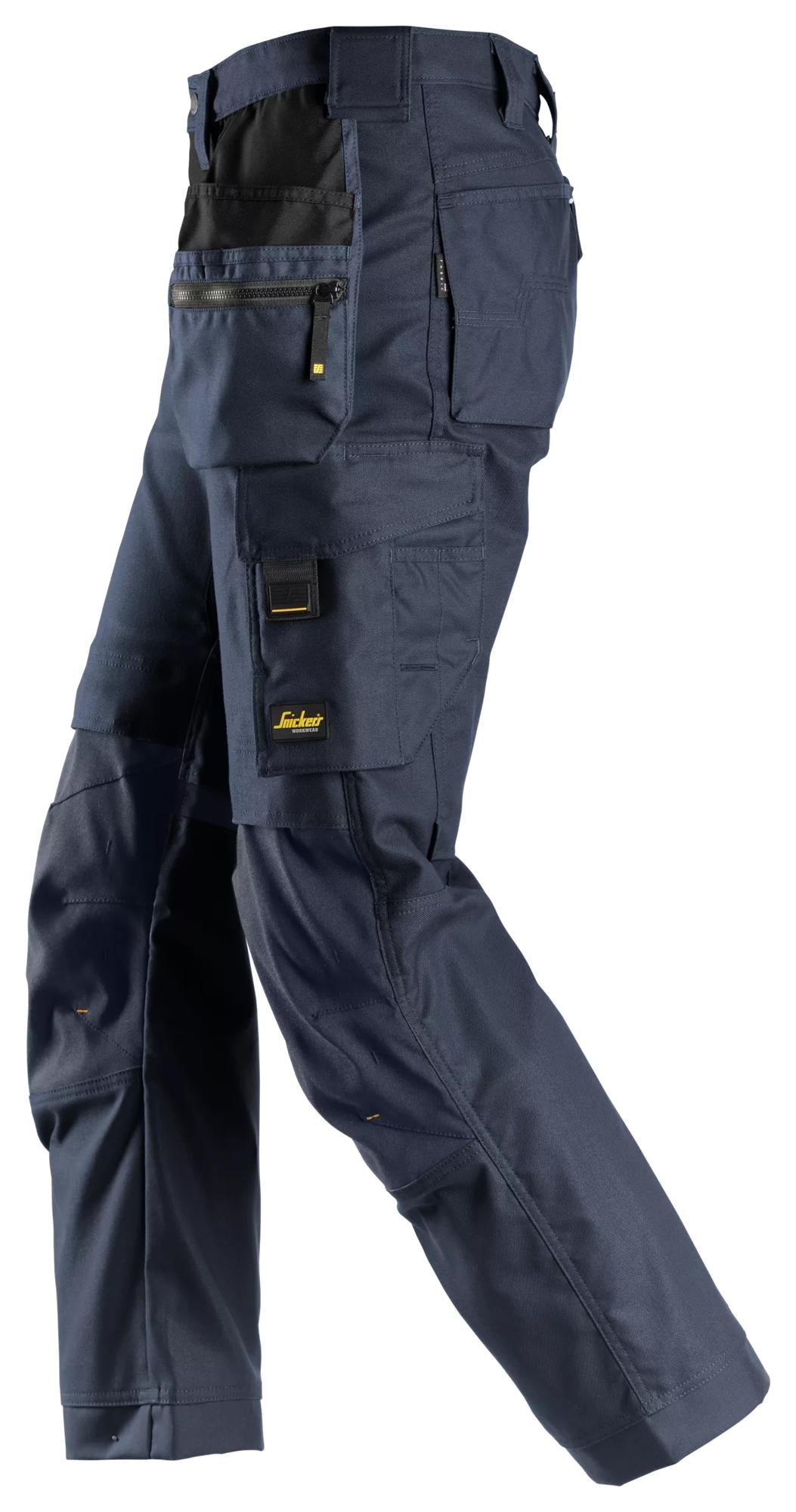 Snickers Canvas+ Stretch Work Trousers+ Holster Pockets
