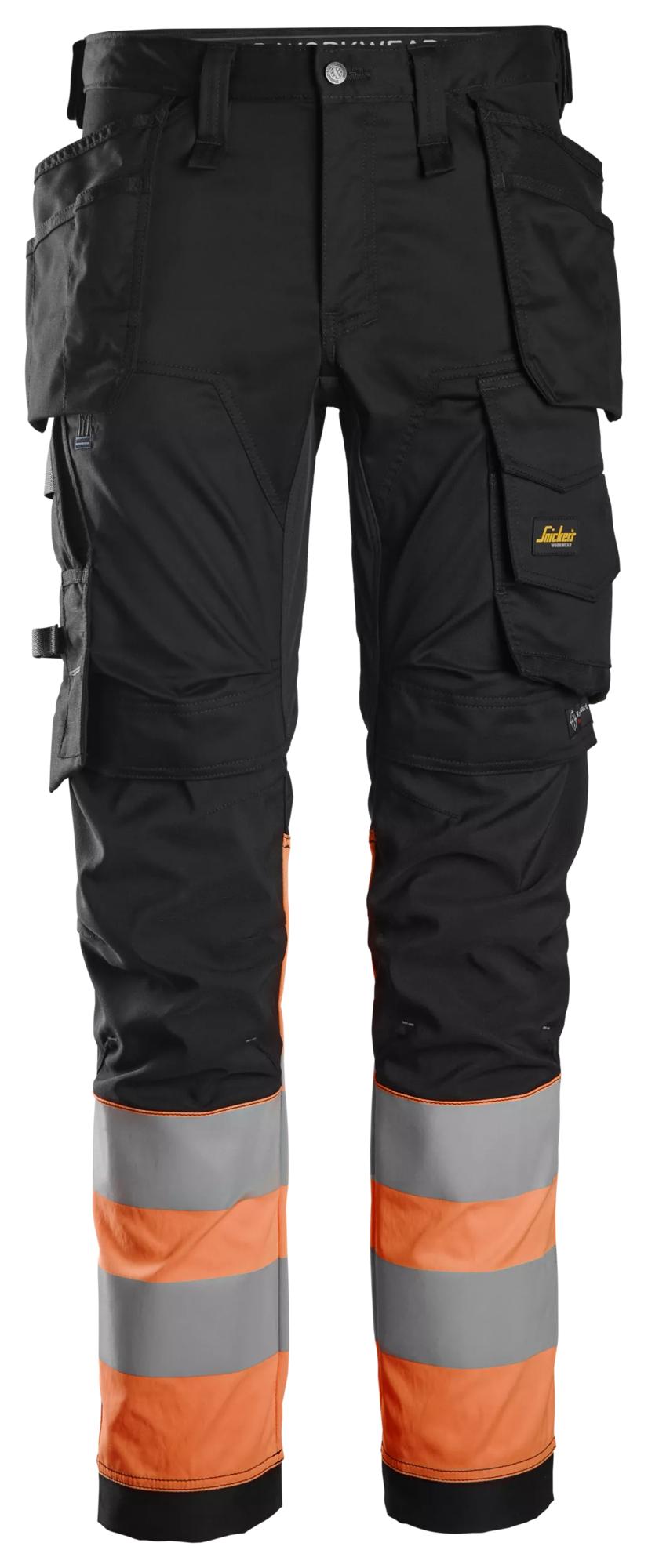 Snickers Class 1, Stretch Trousers Holster Pockets