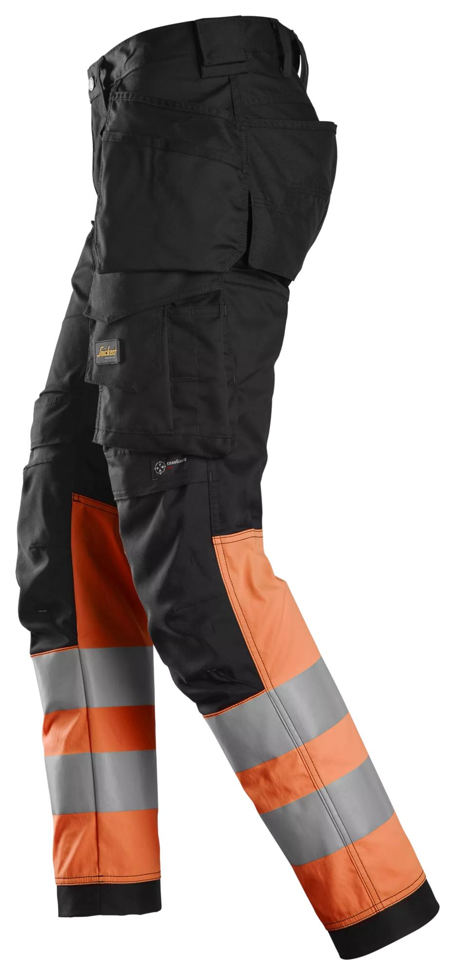 Snickers Class 1, Stretch Trousers Holster Pockets