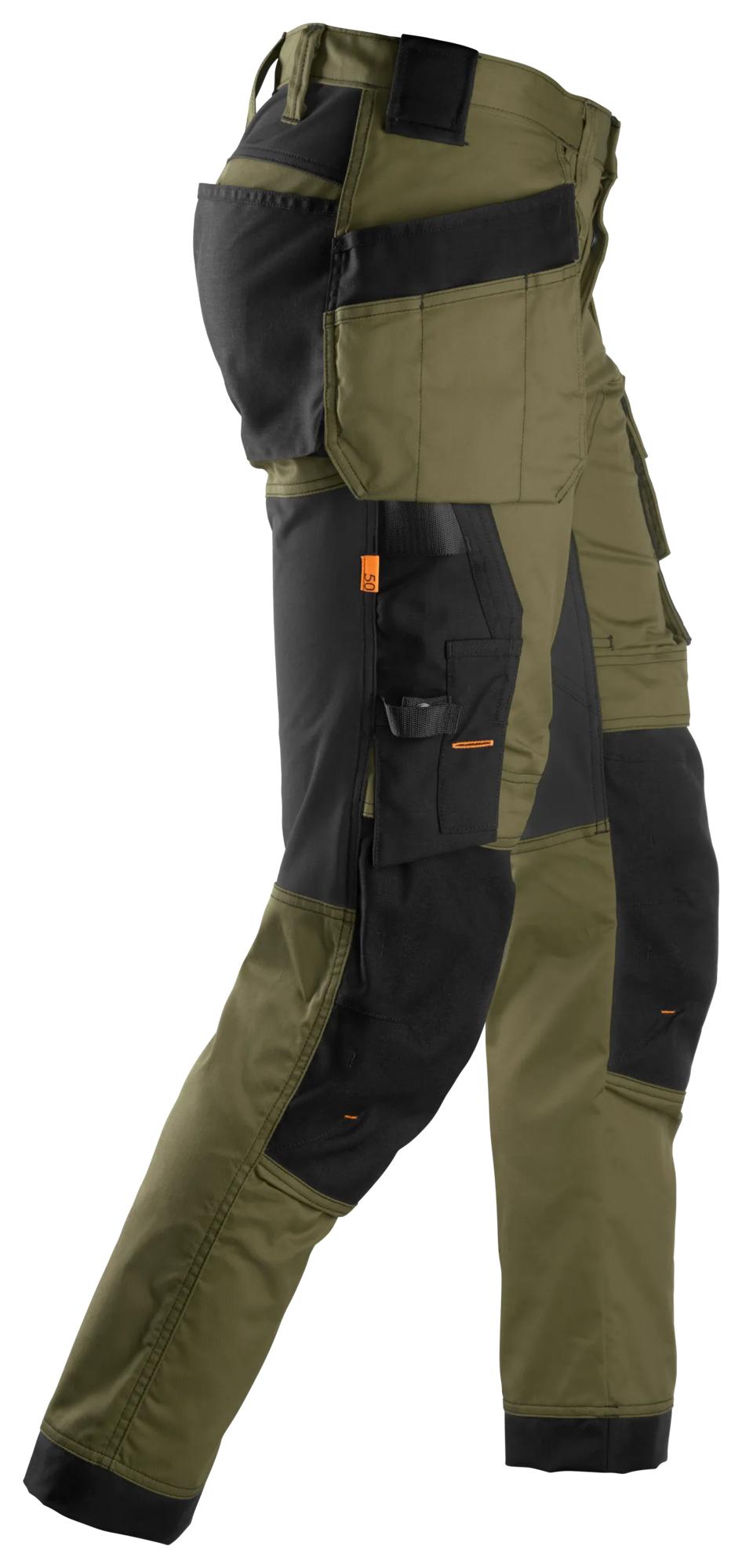 Snickers Stretch Trousers Holster Pockets