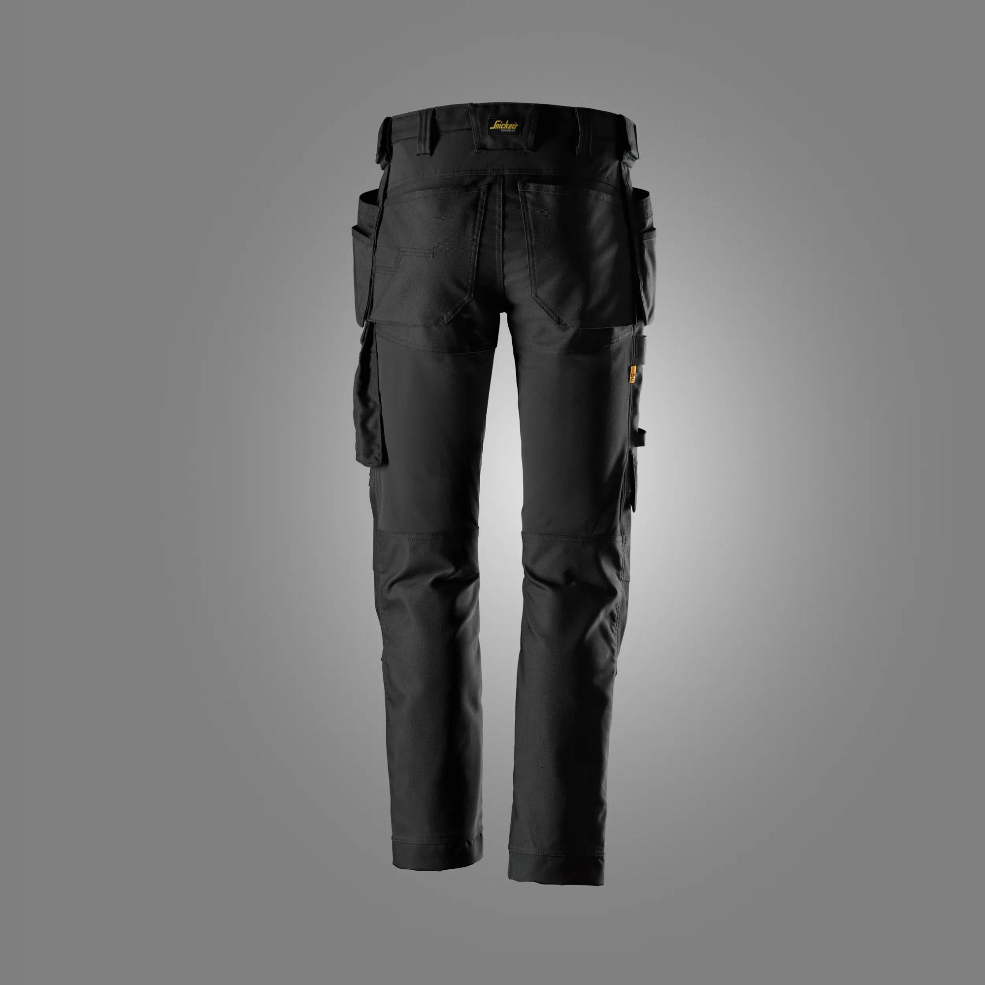 Snickers Canvas Stretch Trousers Holster Pockets