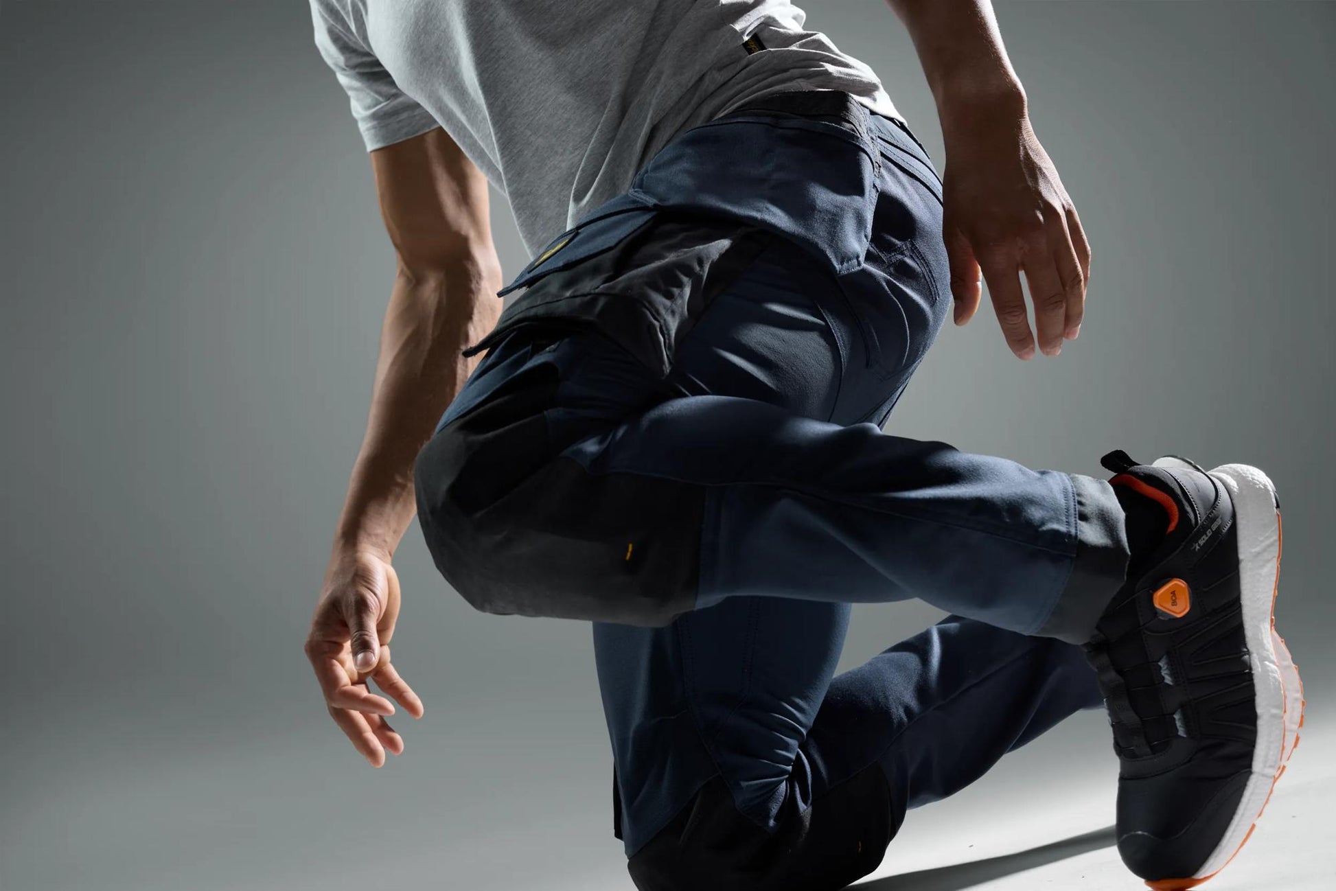 Snickers Canvas Stretch Trousers Holster Pockets