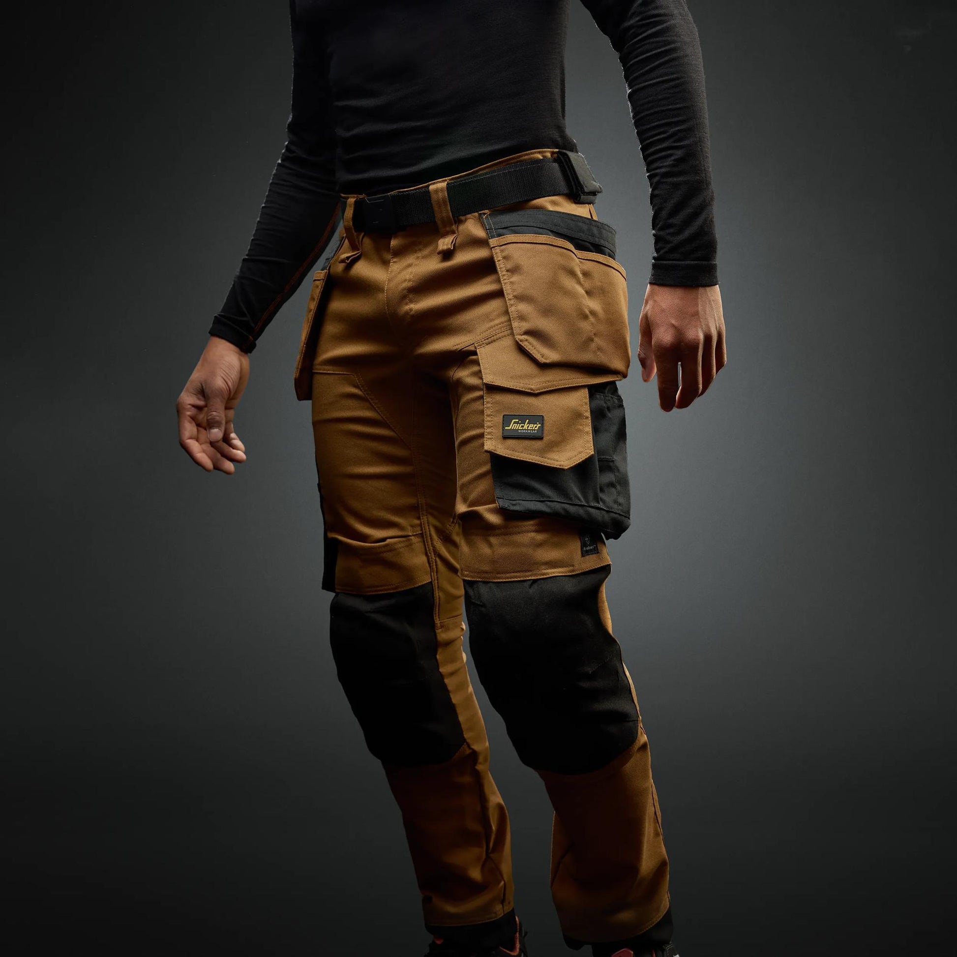 Snickers Canvas Stretch Trousers Holster Pockets