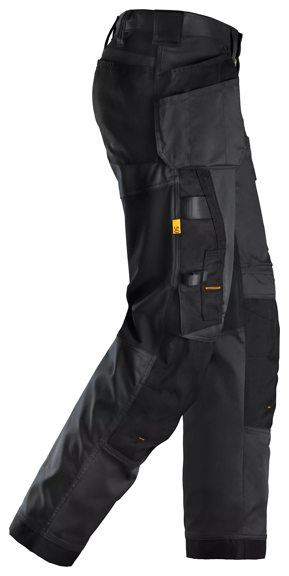 Snickers Stretch Loose Fit Work Trousers Holster Pockets
