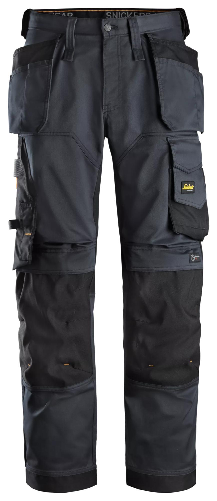 Snickers Stretch Loose Fit Work Trousers Holster Pockets