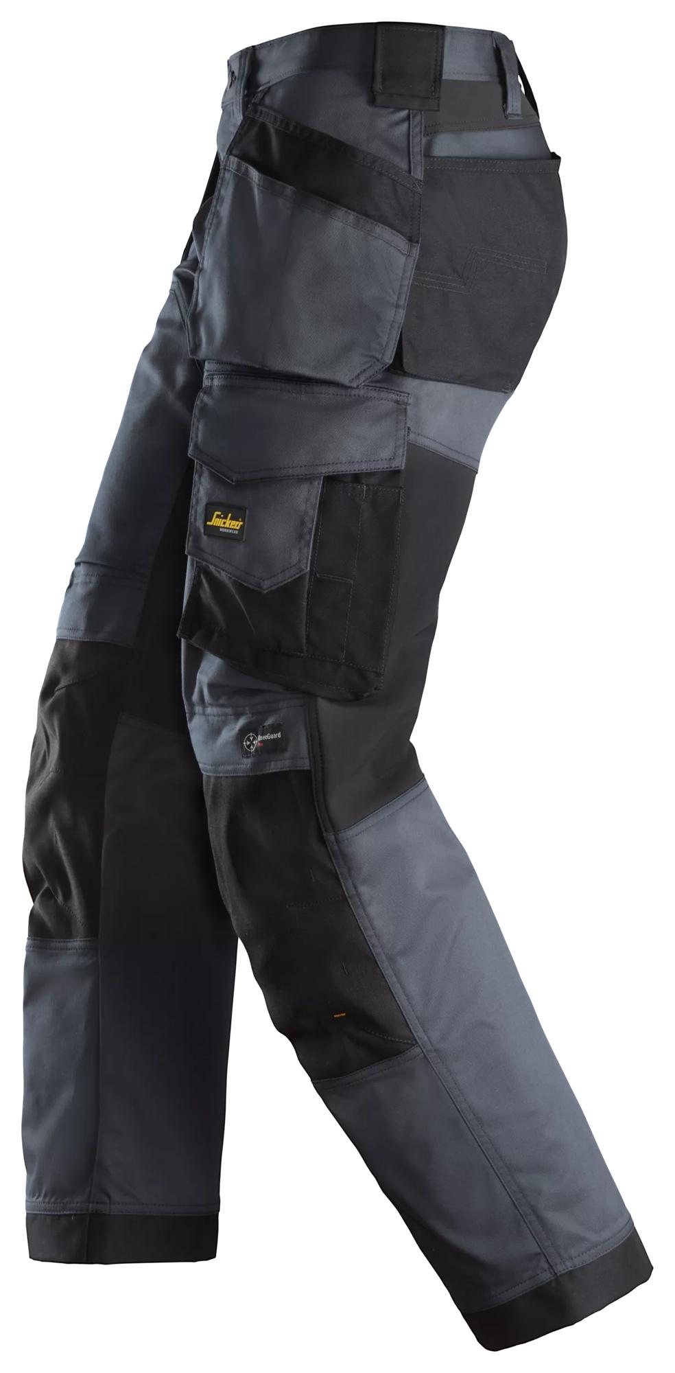 Snickers Stretch Loose Fit Work Trousers Holster Pockets