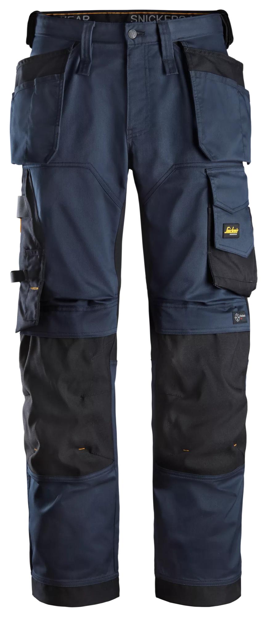 Snickers Stretch Loose Fit Work Trousers Holster Pockets