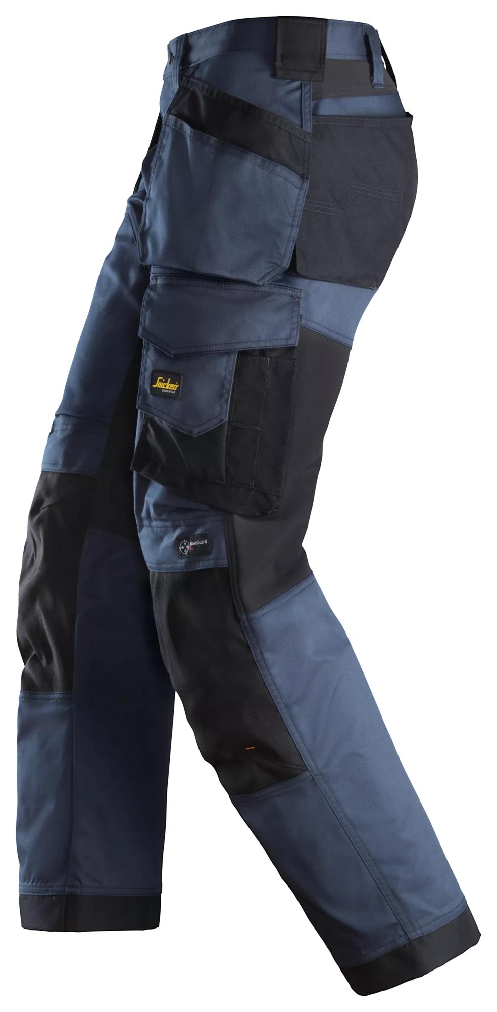 Snickers Stretch Loose Fit Work Trousers Holster Pockets