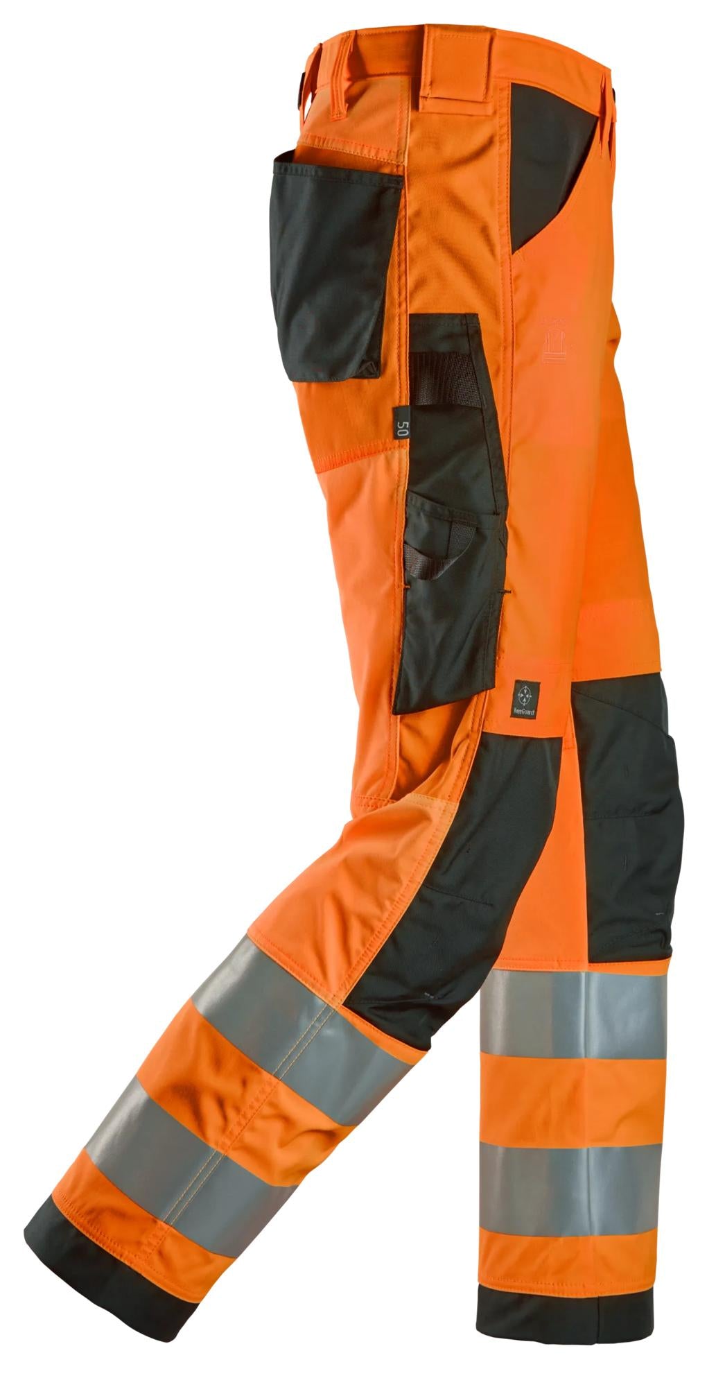 Snickers High-Vis Trousers Class 2
