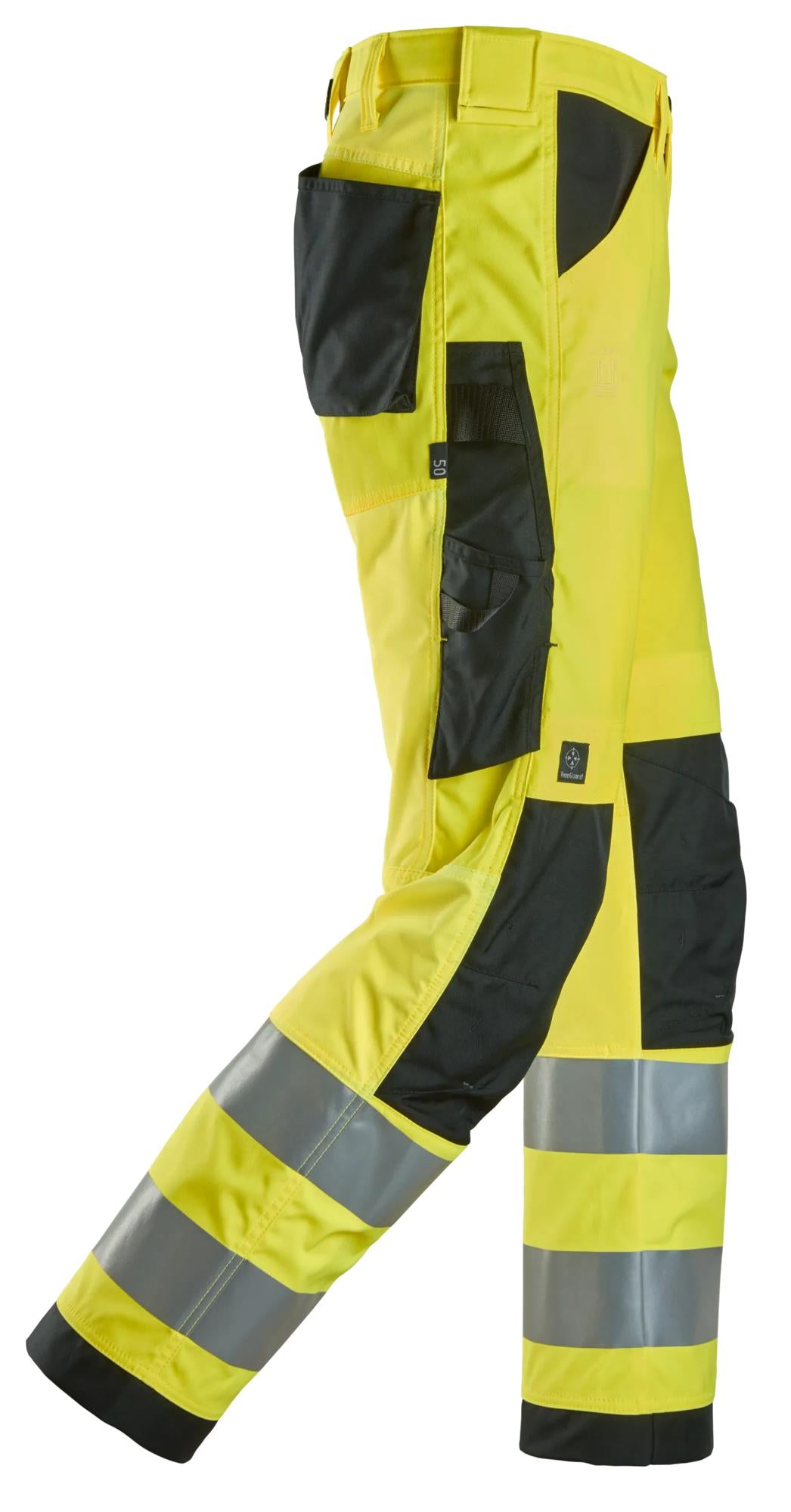 Snickers High-Vis Trousers Class 2