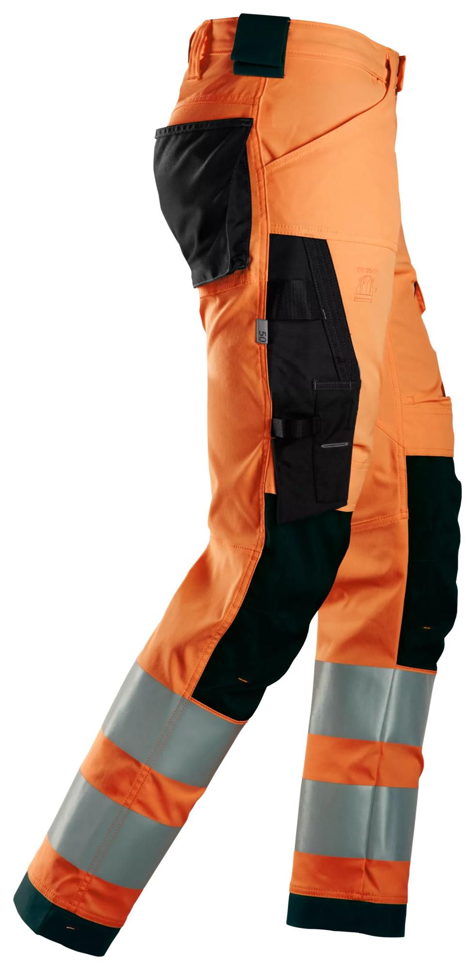 Snickers High-Vis Class 2, Stretch Trousers