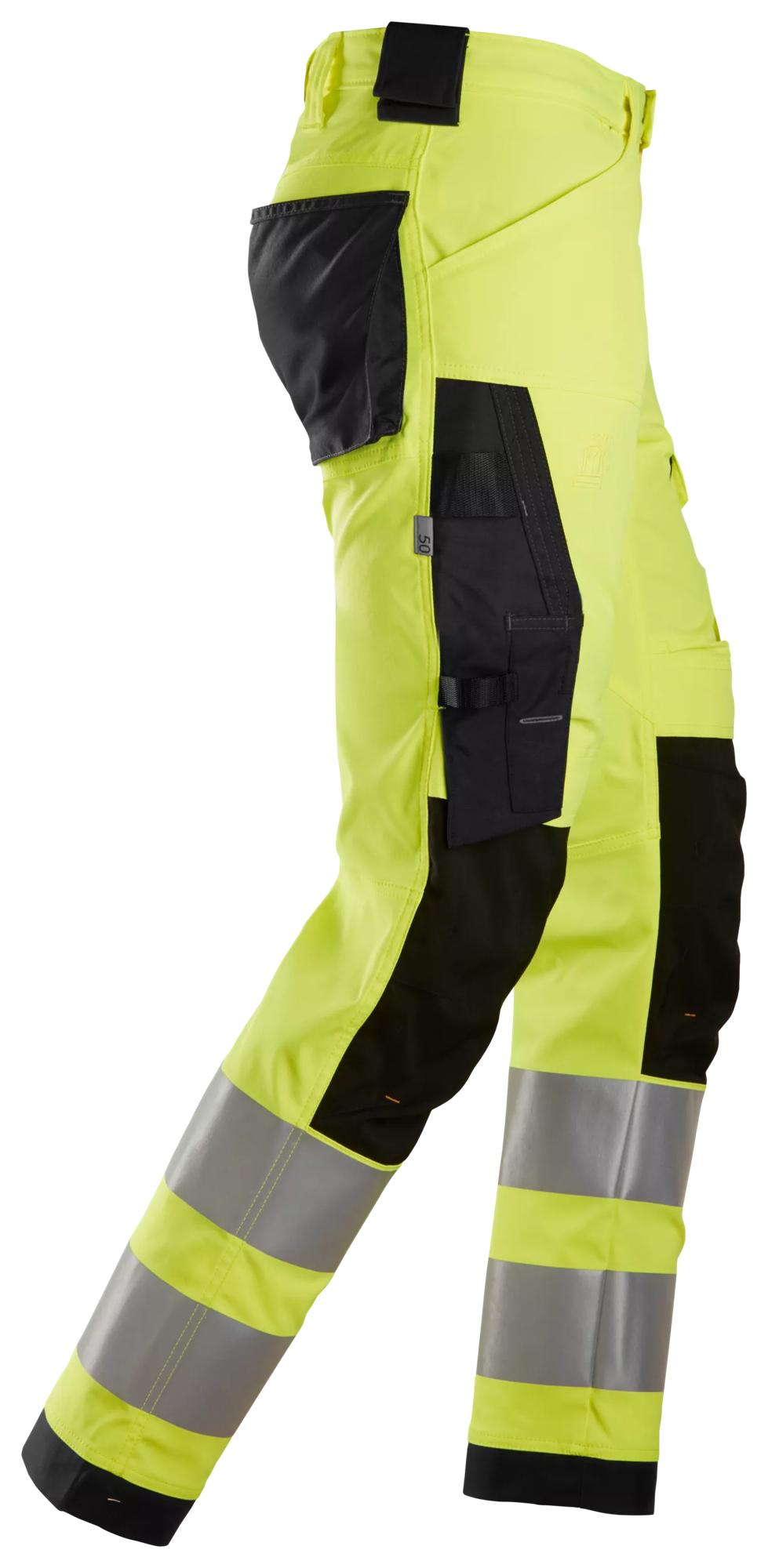 Snickers High-Vis Class 2, Stretch Trousers
