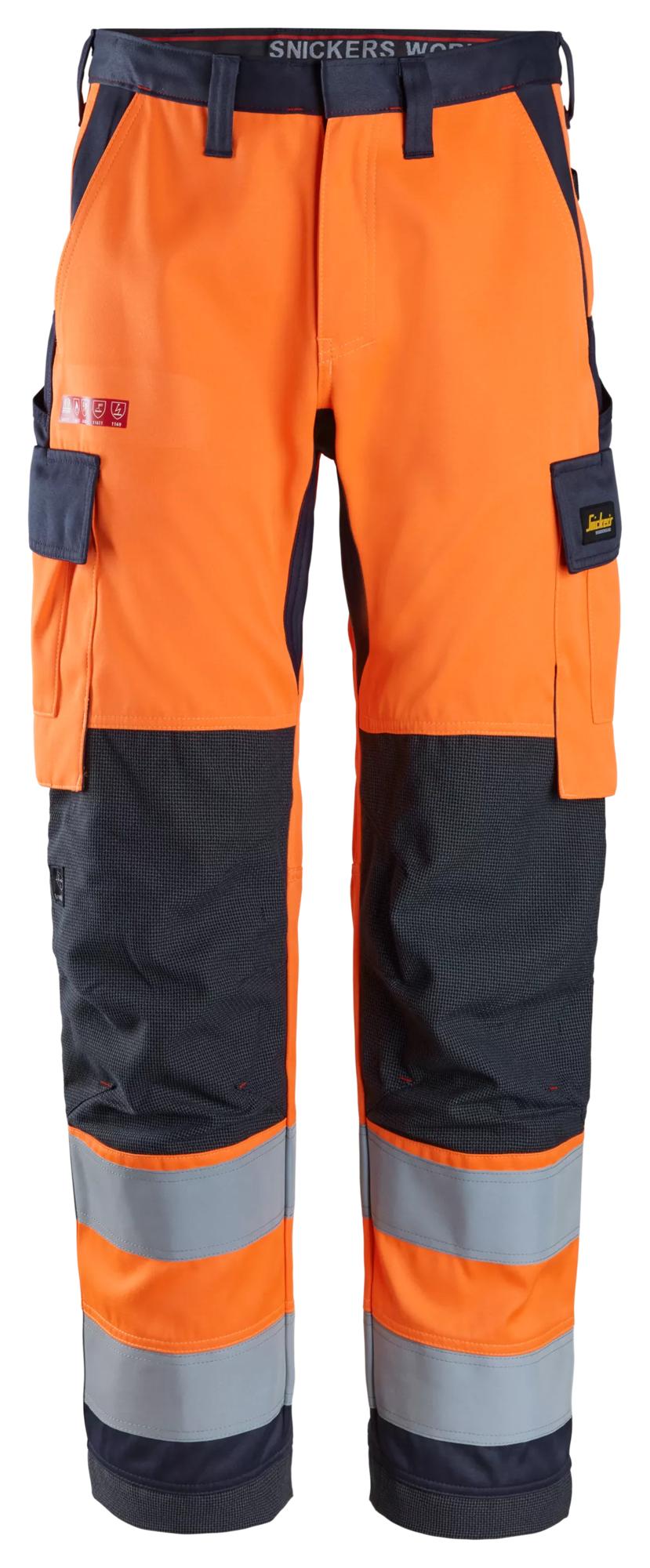 Snickers ProtecWork, Work Trousers, High-Vis Class 2