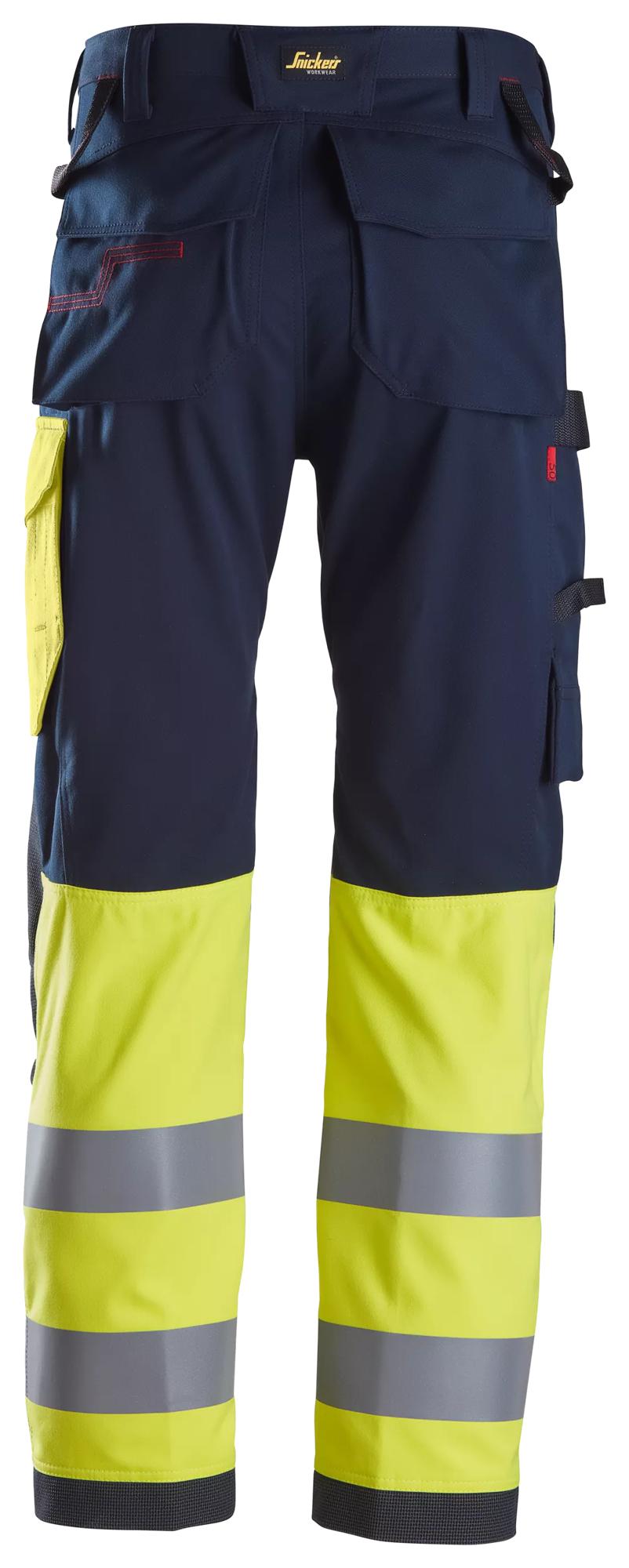 Snickers ProtecWork, Work Trousers, High-Vis Class 1