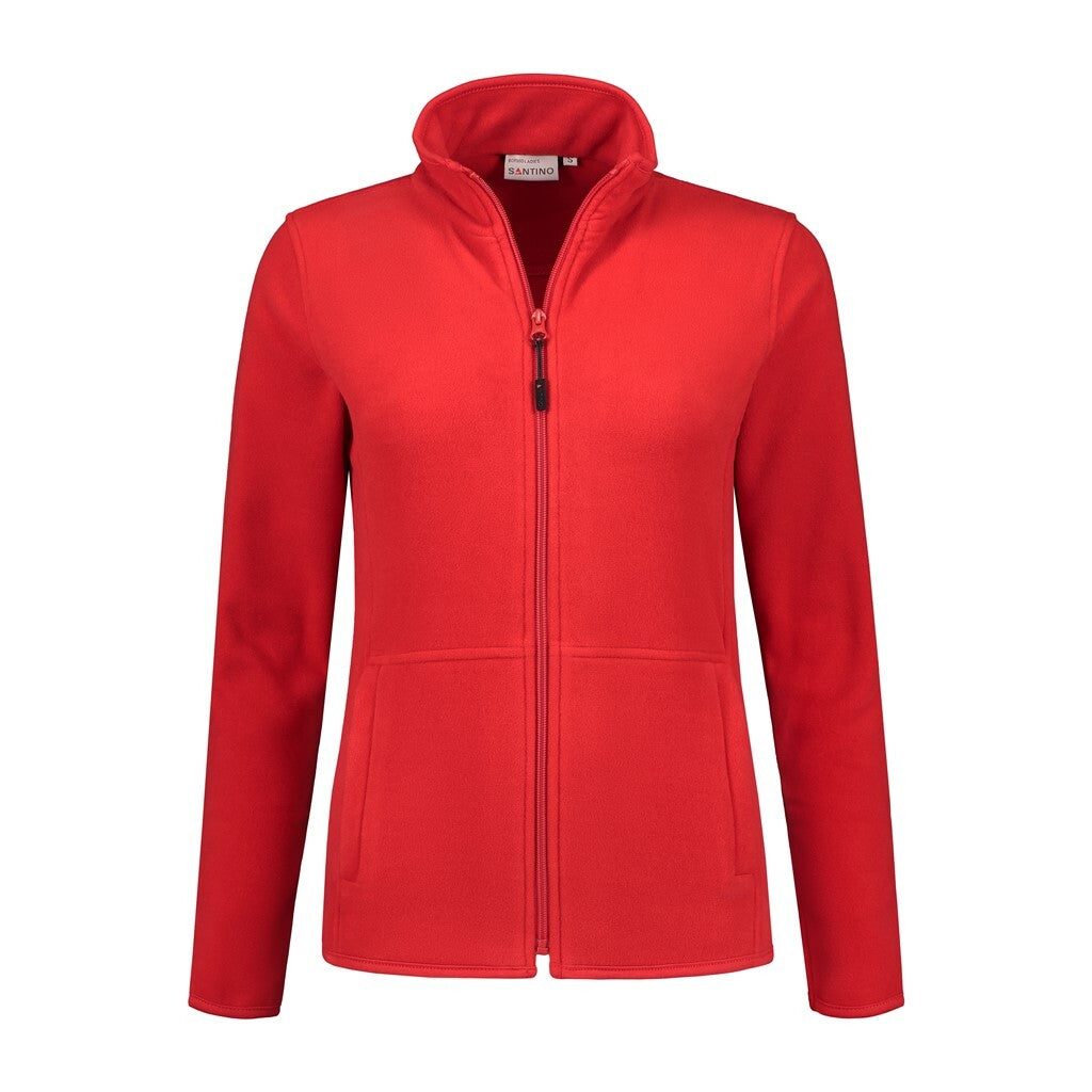 Santino antino Fleecejack Bormio Ladies - Red - XXL