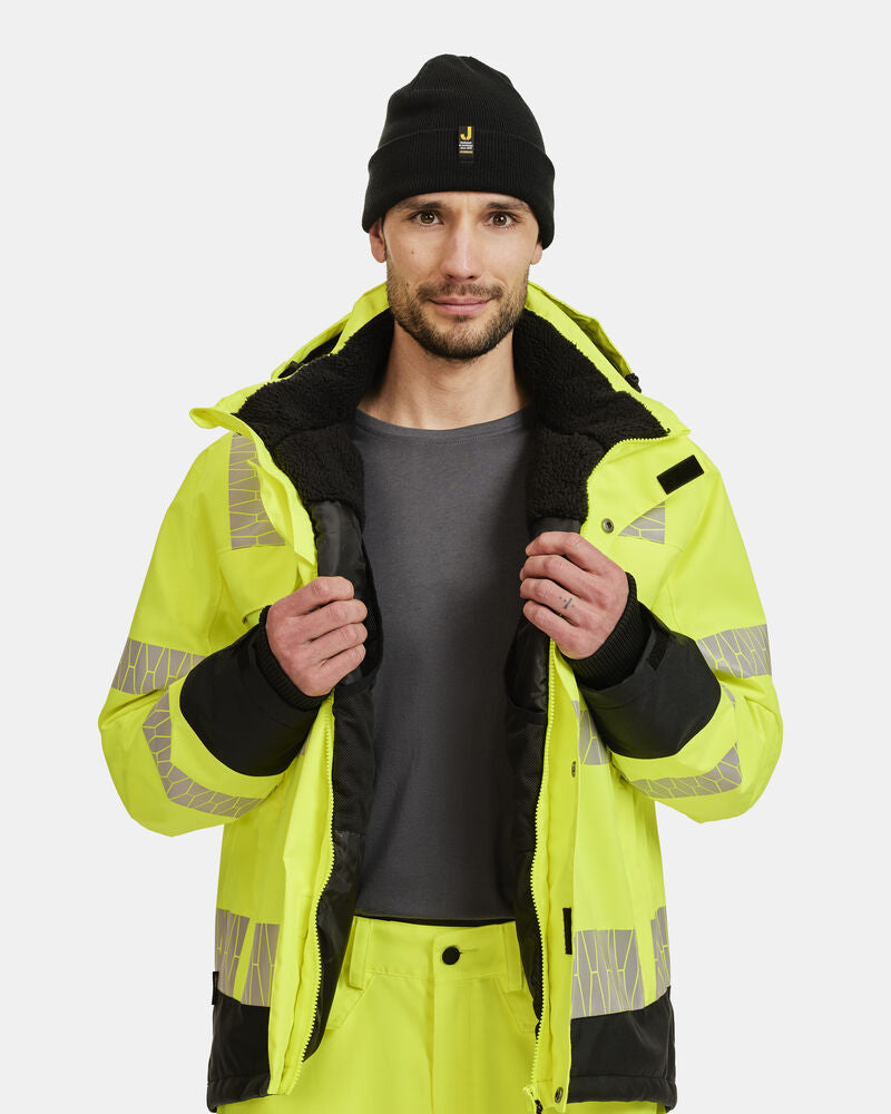 Jobman 1235 Winter Jacket Hi-Vis