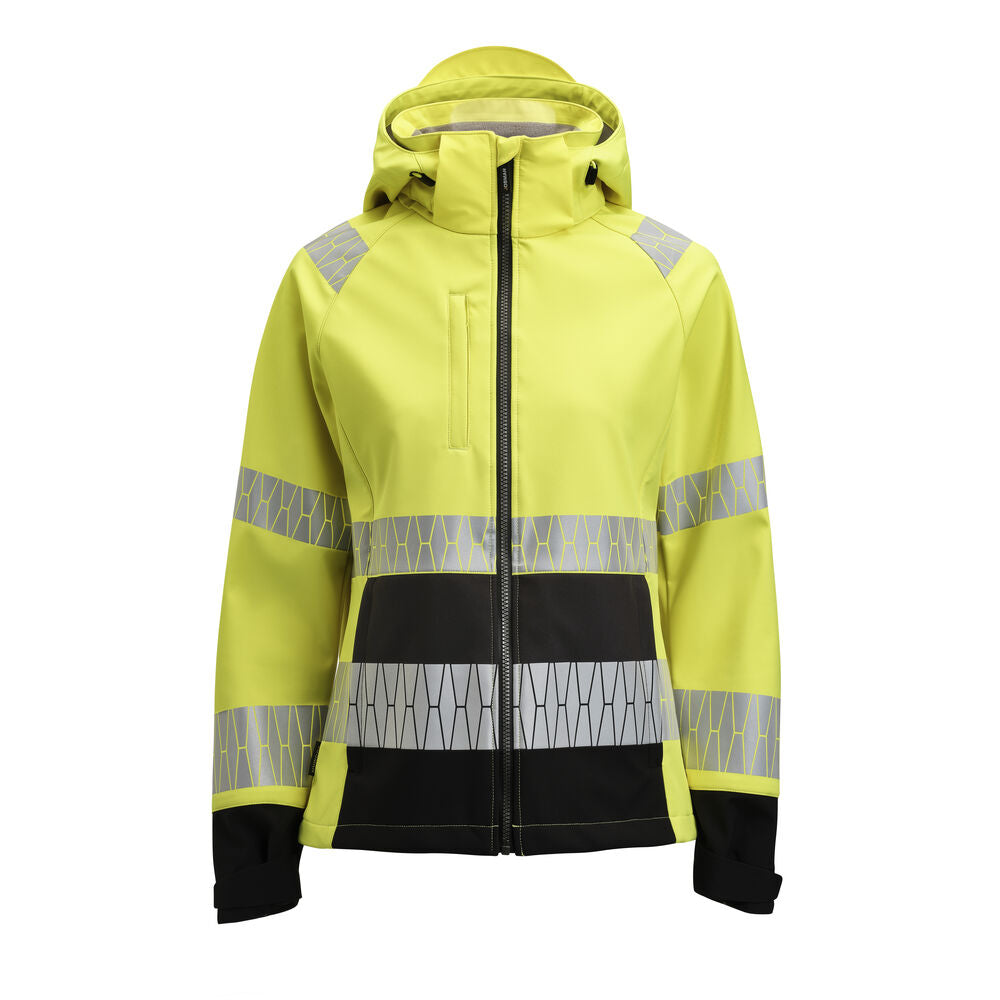 Jobman 1377 Women's Softshell Jacket Hi-Vis