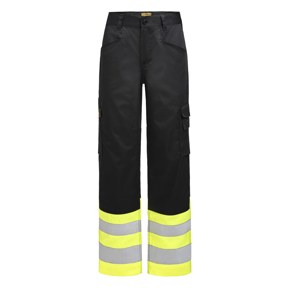 Jobman 2417 Hi-Vis Service Trousers Stretch
