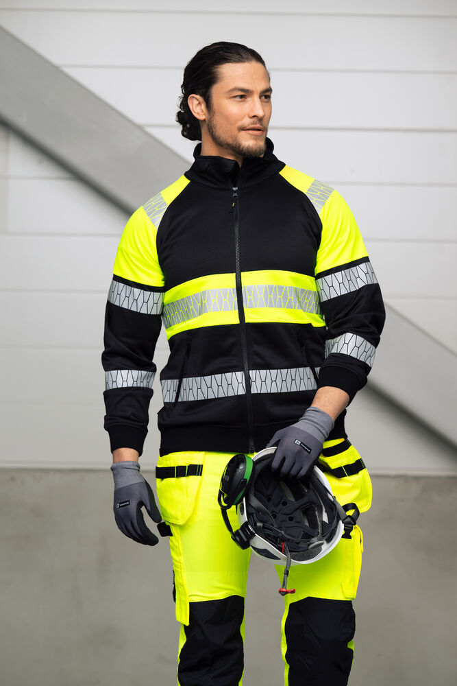 Jobman 2291 Hi-Vis Craftsman Trousers Stretch