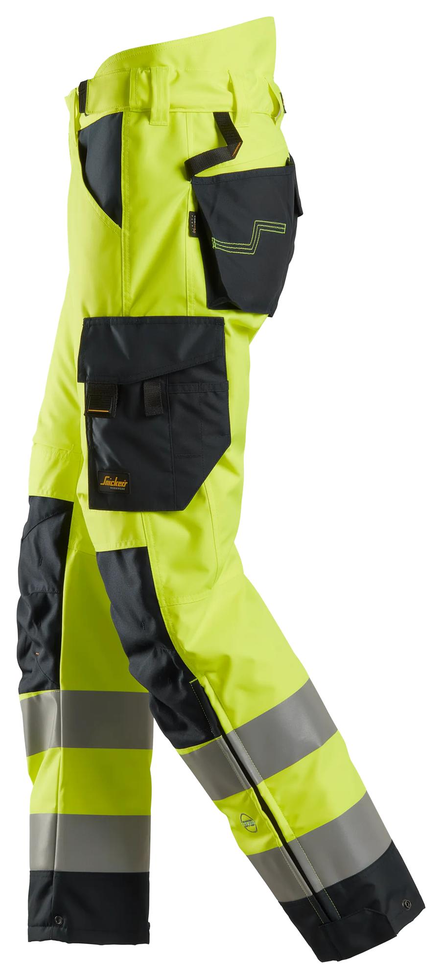 Snickers High-Vis 37.5® Insulated Trousers+ Class 2