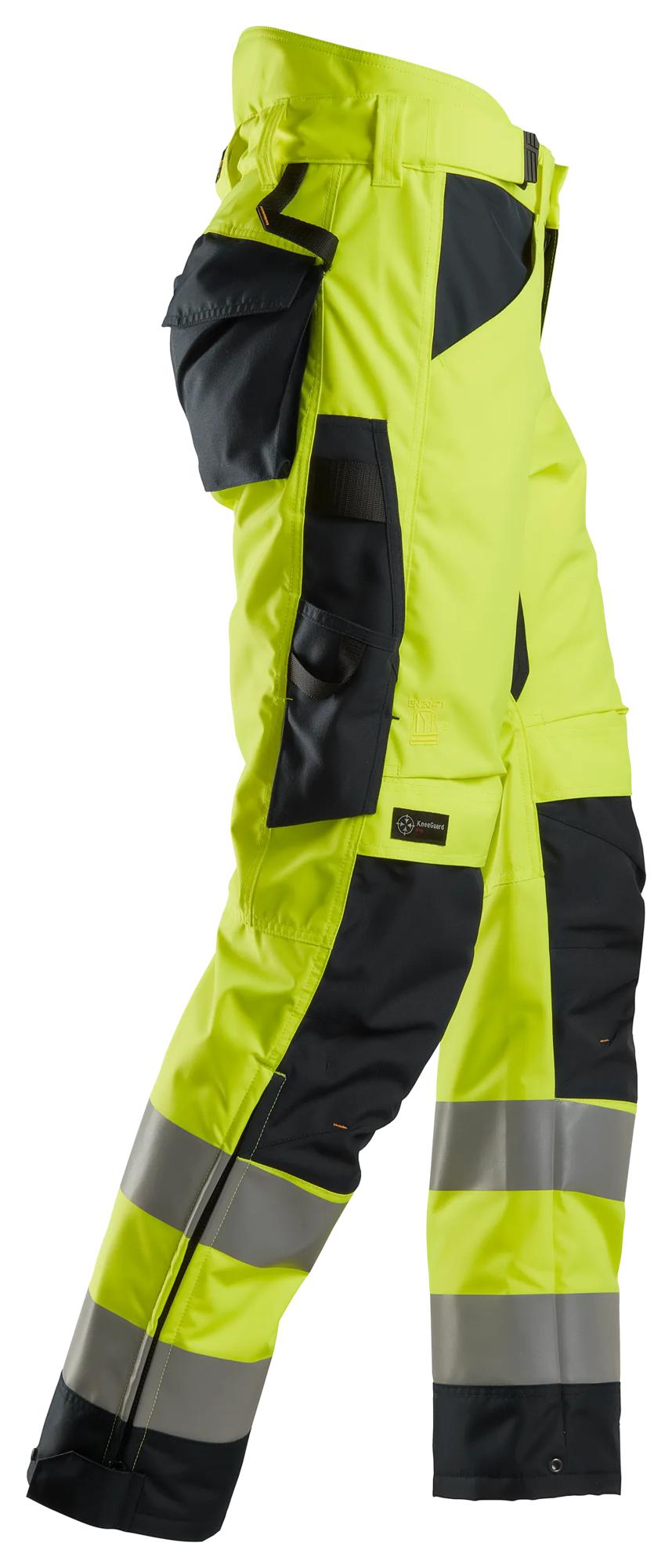 Snickers High-Vis 37.5® Insulated Trousers+ Class 2