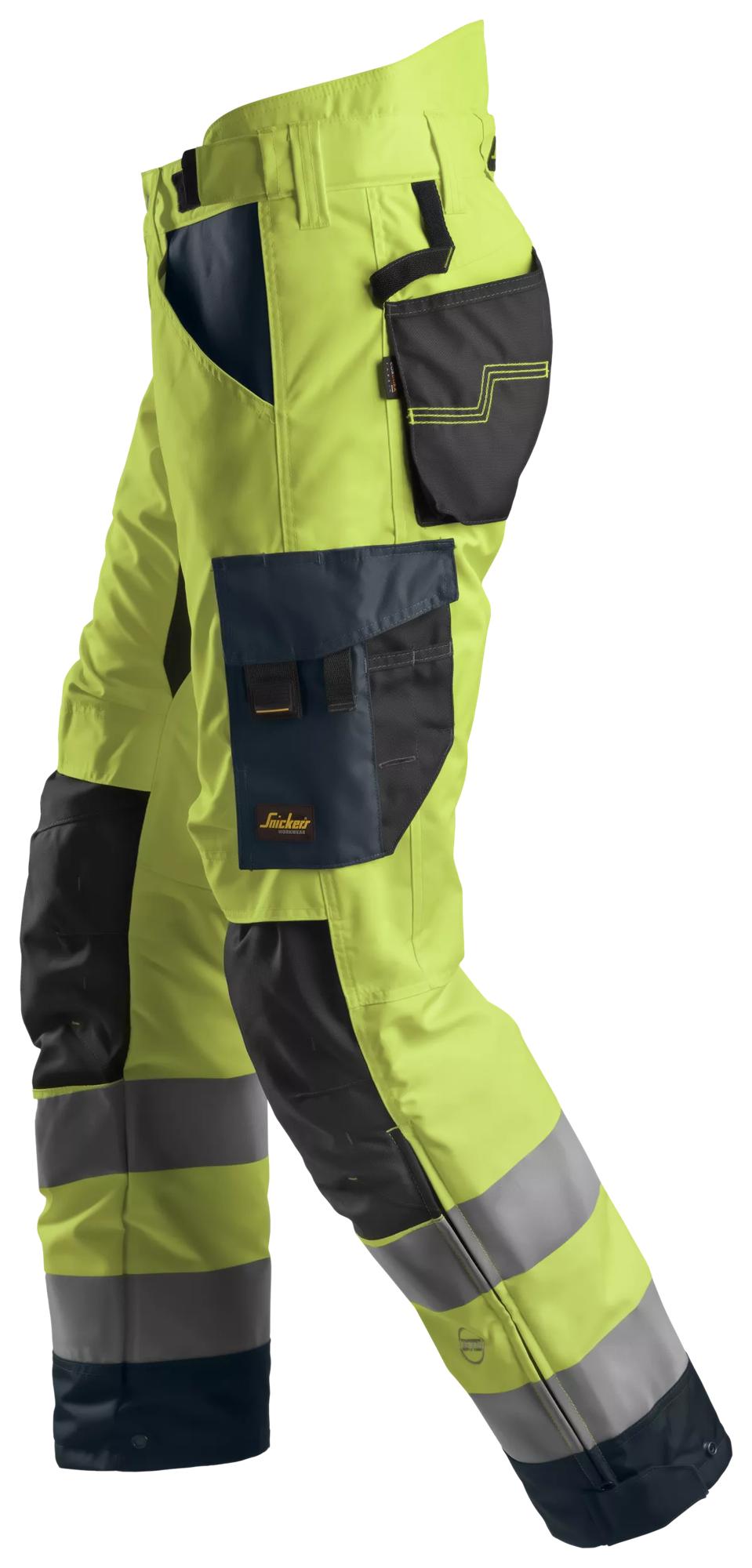 Snickers High-Vis 37.5® Insulated Trousers+ Class 2