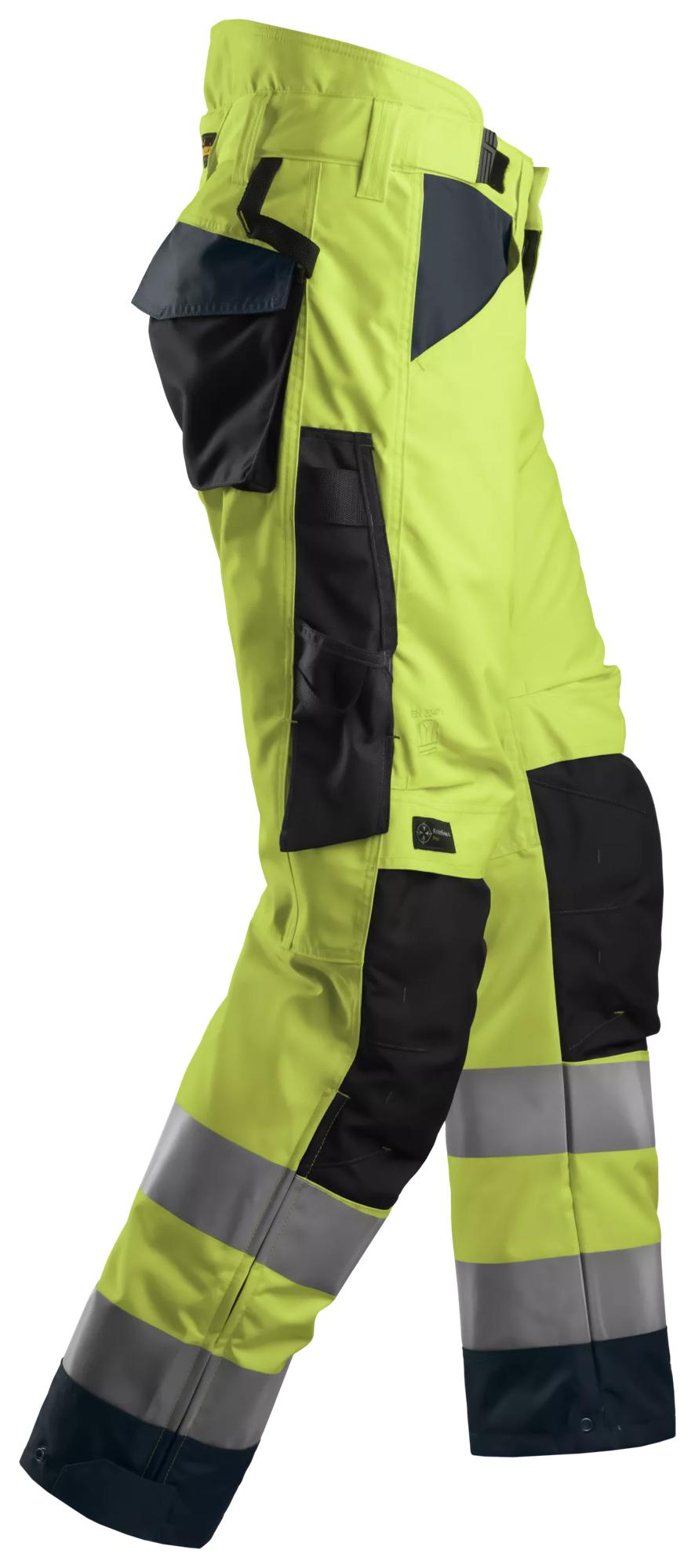 Snickers High-Vis 37.5® Insulated Trousers+ Class 2
