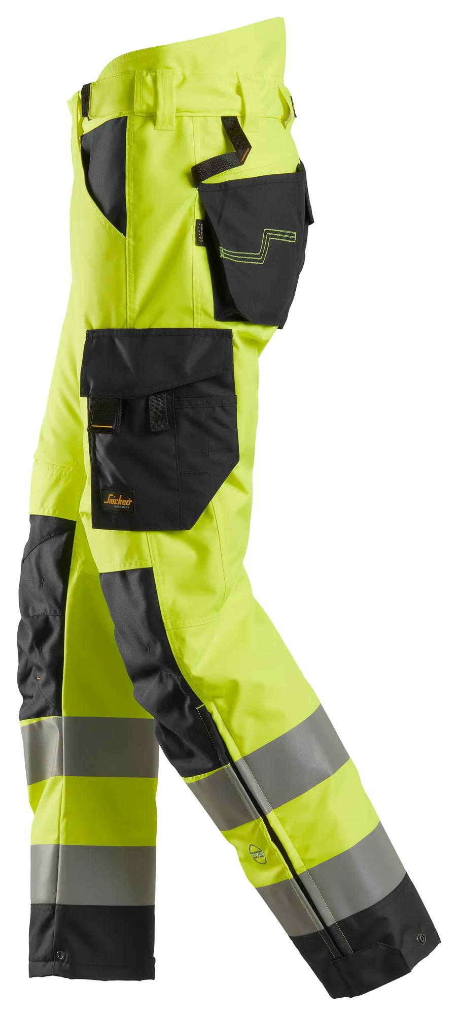 Snickers High-Vis 37.5® Insulated Trousers+ Class 2