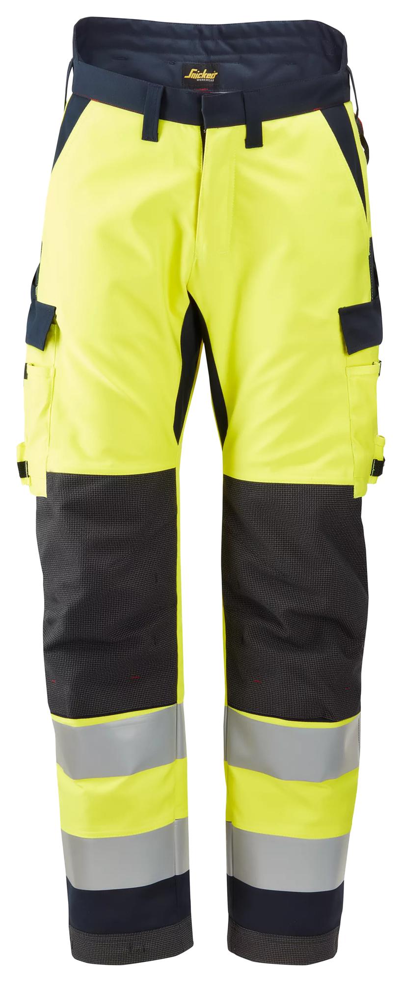 Snickers ProtecWork, Insulated Trousers, High-Vis Class 2