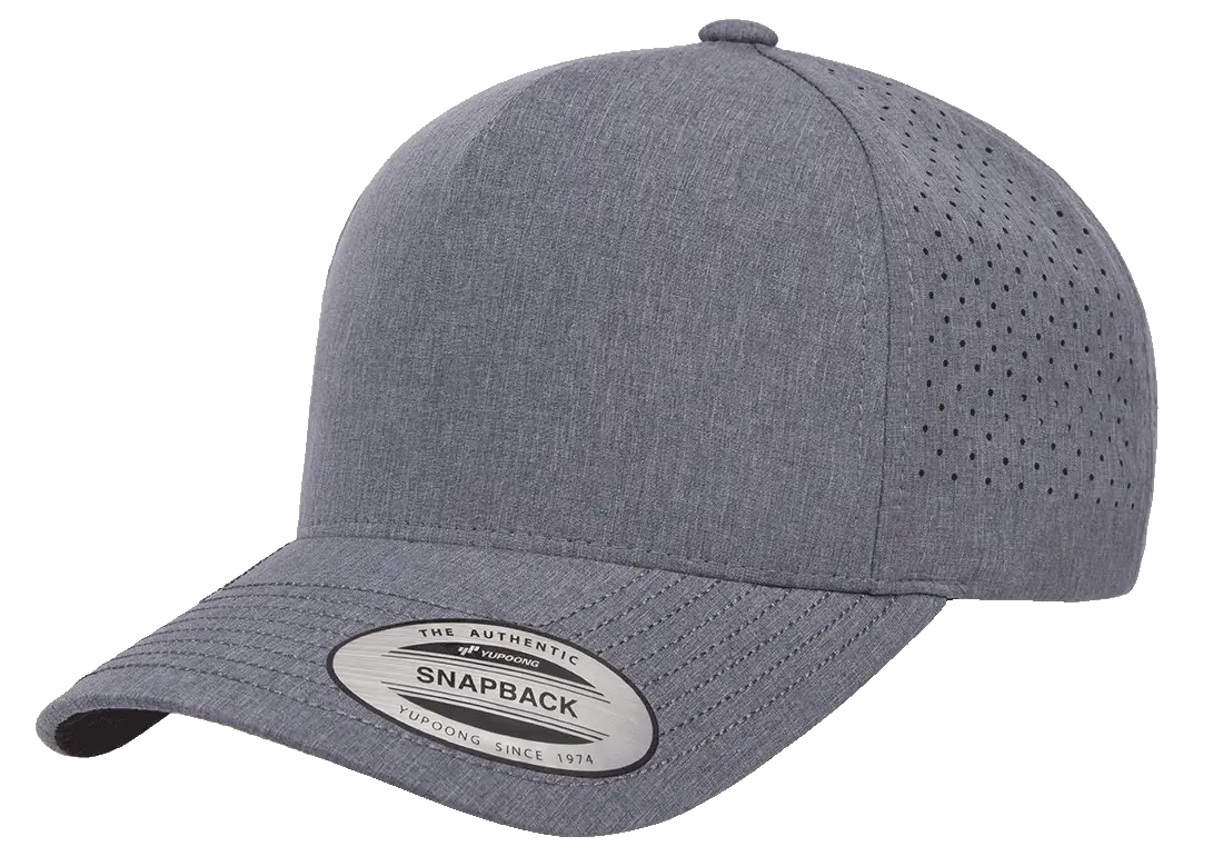 Flexfit YP Classics® 5-panel snapback cap with perforation