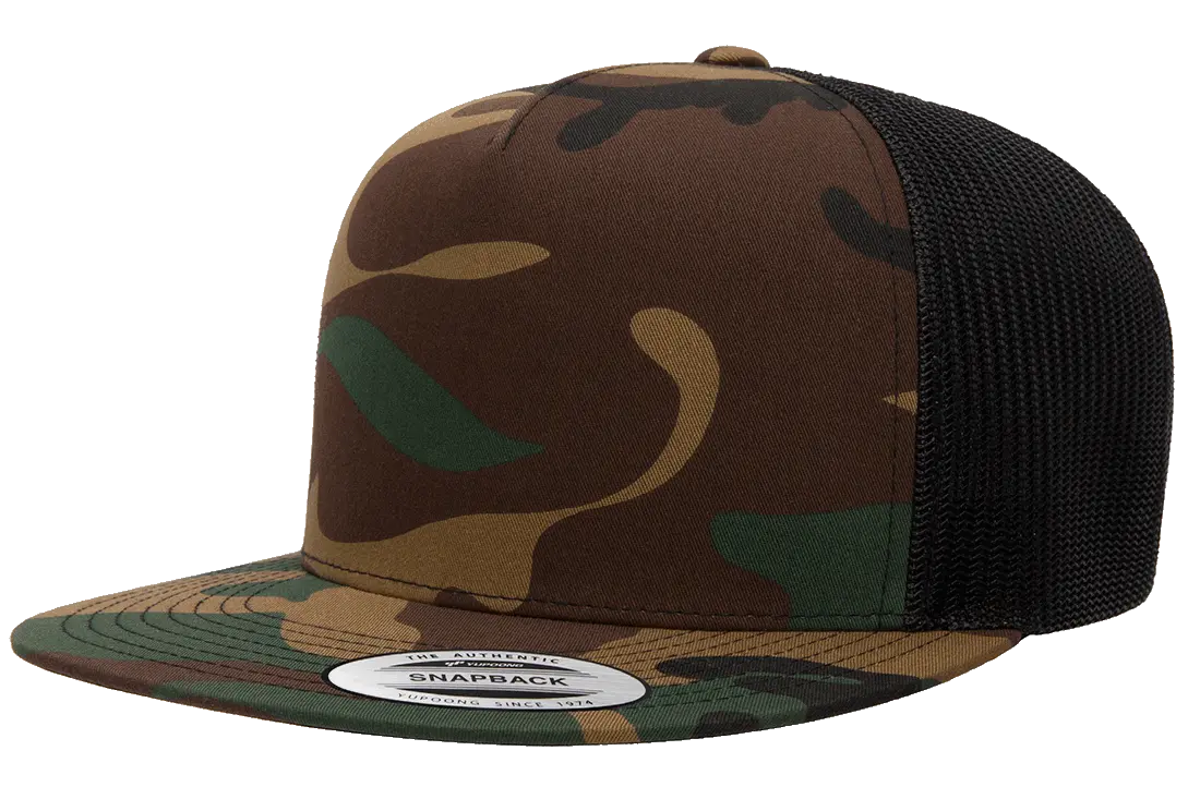 Flexfit YP Classics® classic trucker camo cap