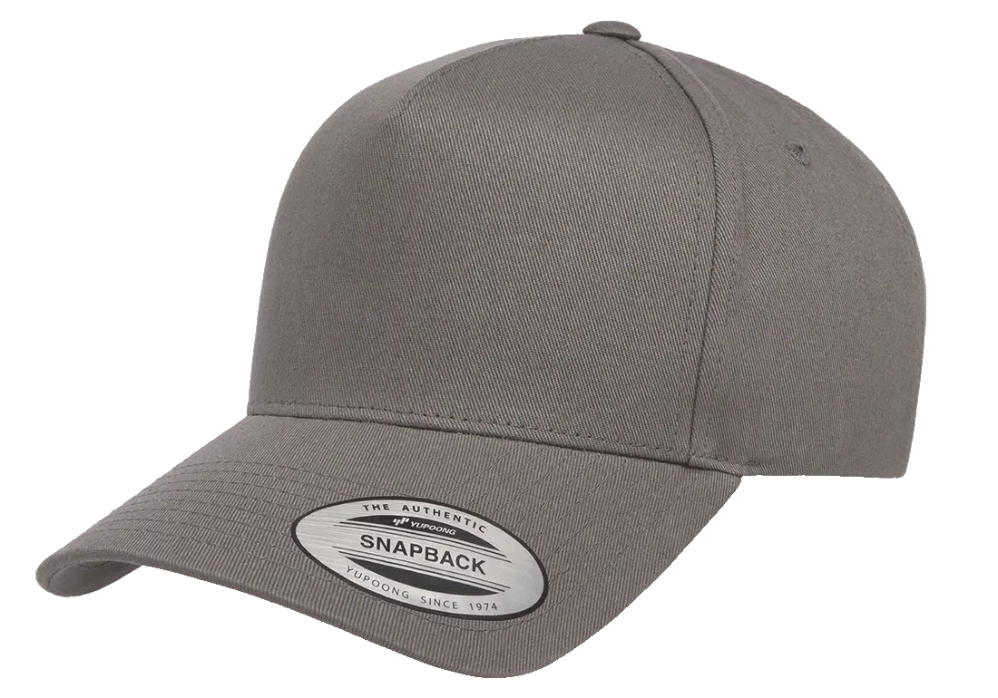 Flexfit YP Classics® retro cotton blend 5-panel snapback cap