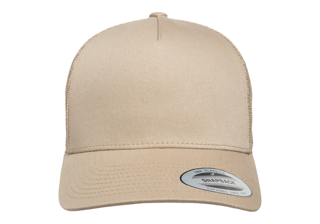 Flexfit YP Classics® 5-panel retro trucker cap