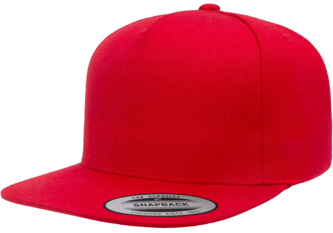 Flexfit YP Classics® premium 5-panel snapback cap