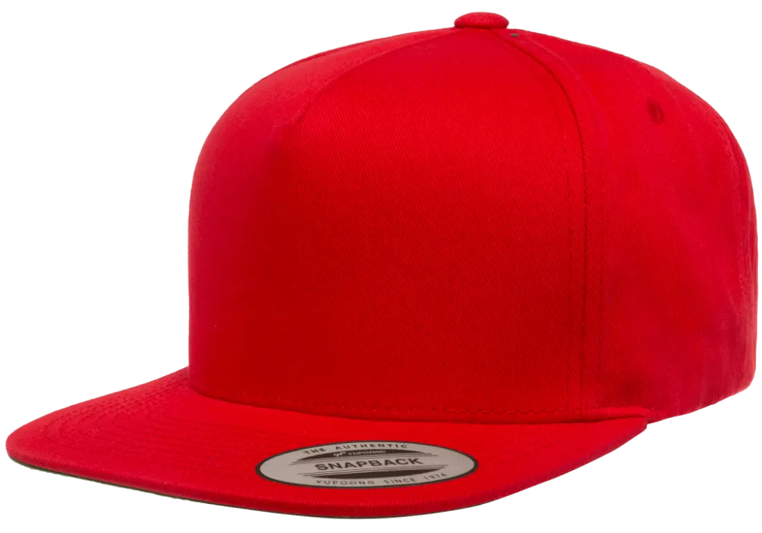Flexfit YP Classics® 5-panel cotton twill snapback cap
