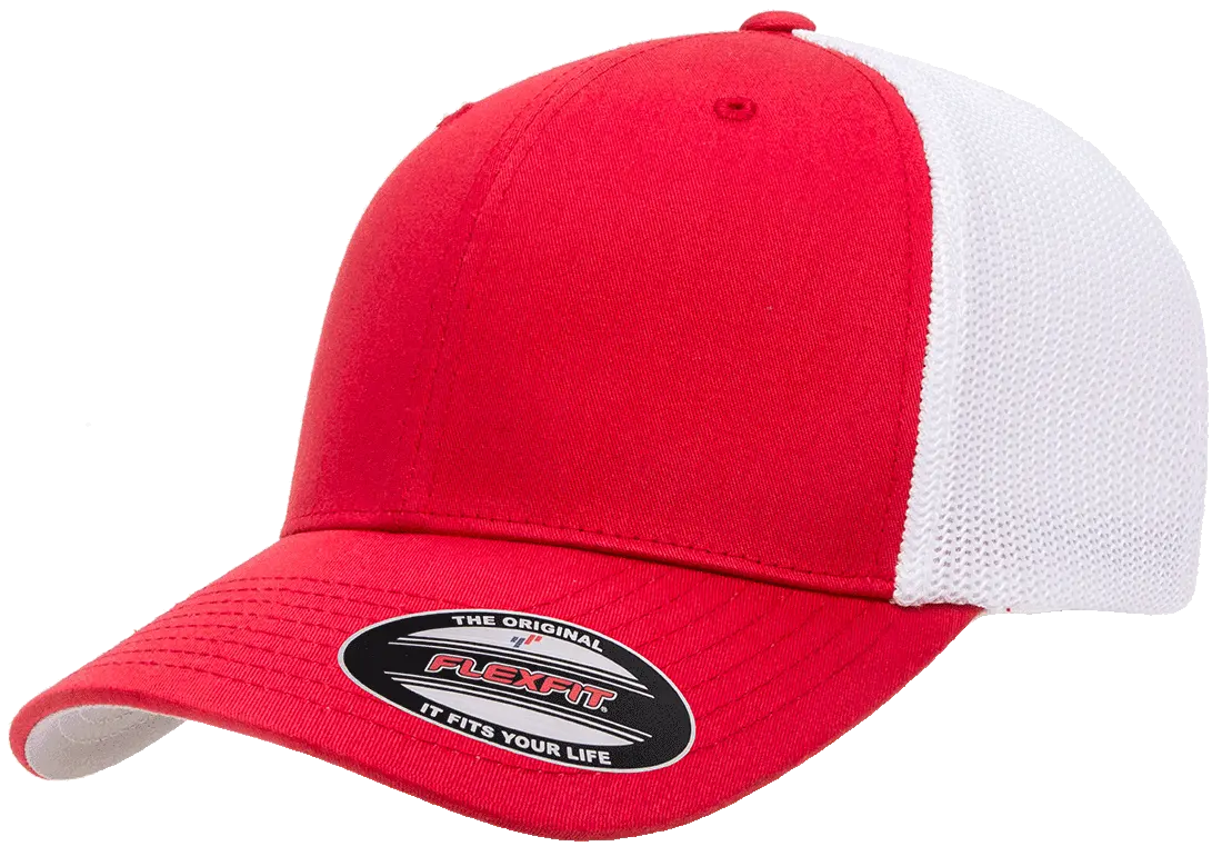 Flexfit® trucker mesh cap - 2-tone
