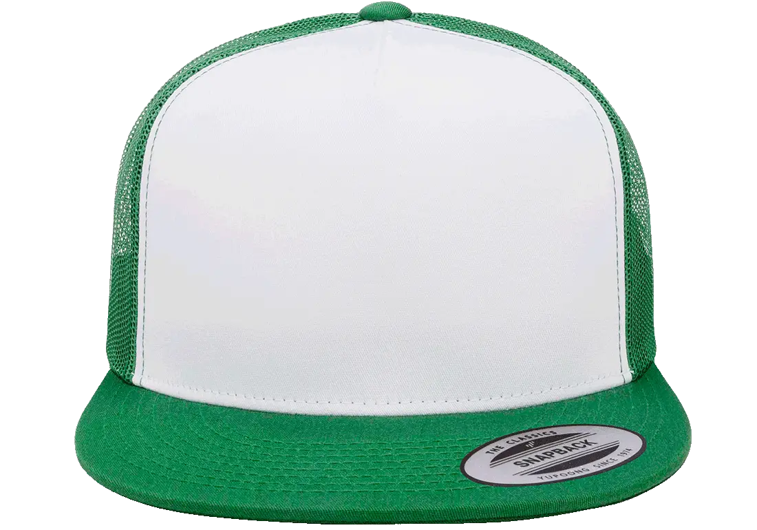 Flexfit YP Classics® classic trucker cap - white front