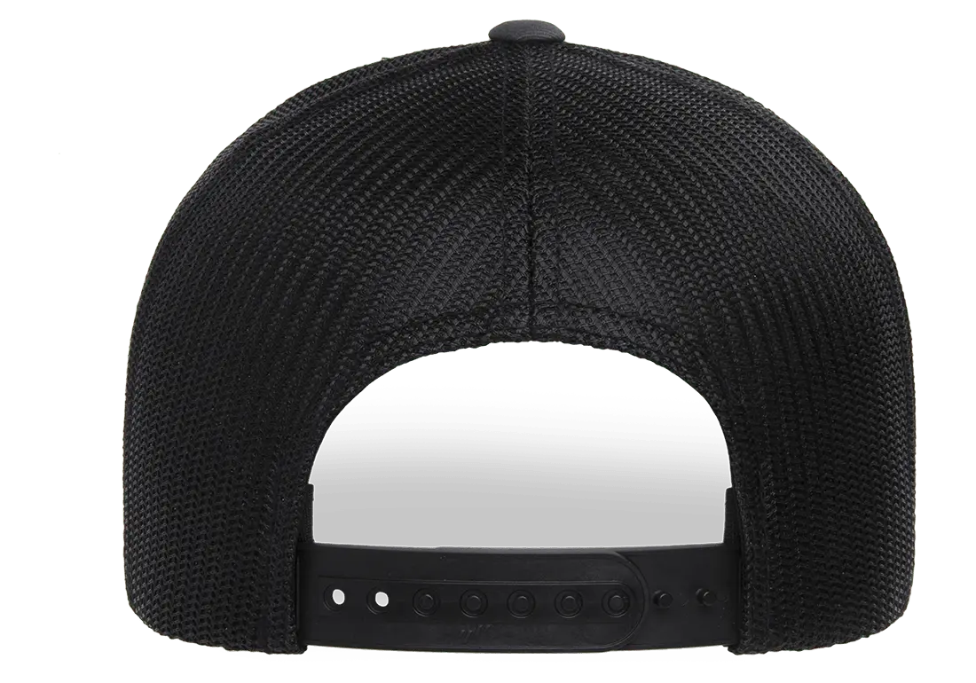 Flexfit YP Classics® recycled mesh retro trucker cap 2-tone