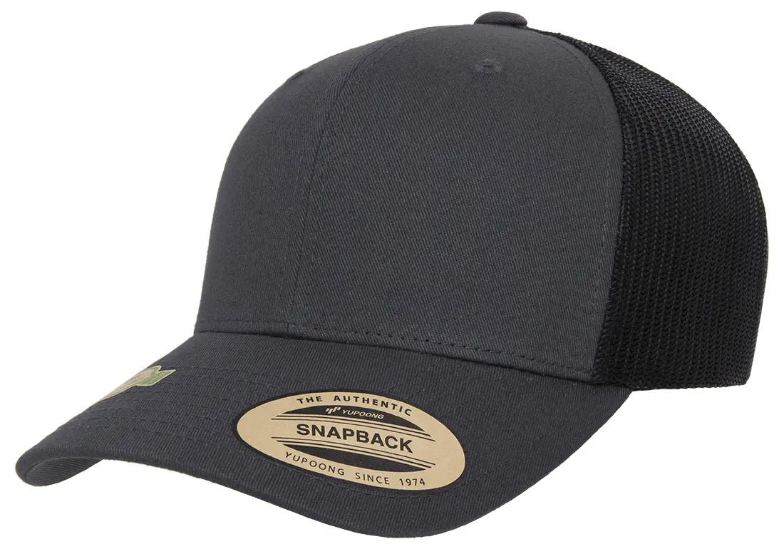Flexfit YP Classics® recycled mesh retro trucker cap 2-tone
