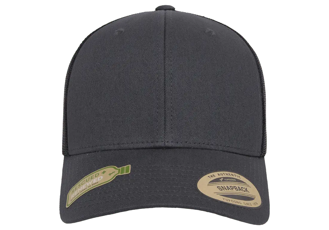 Flexfit YP Classics® recycled mesh retro trucker cap 2-tone