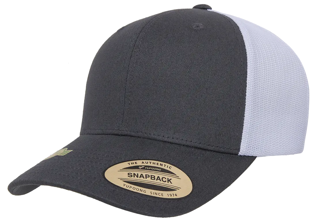 Flexfit YP Classics® recycled mesh retro trucker cap 2-tone