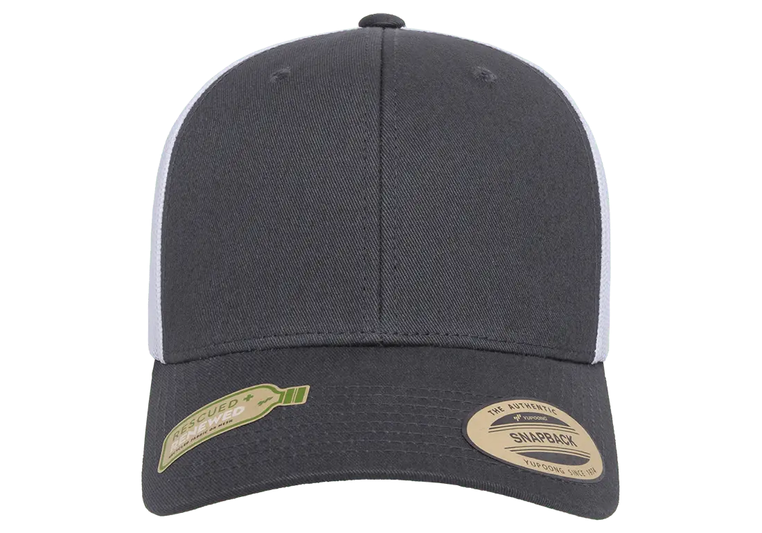 Flexfit YP Classics® recycled mesh retro trucker cap 2-tone
